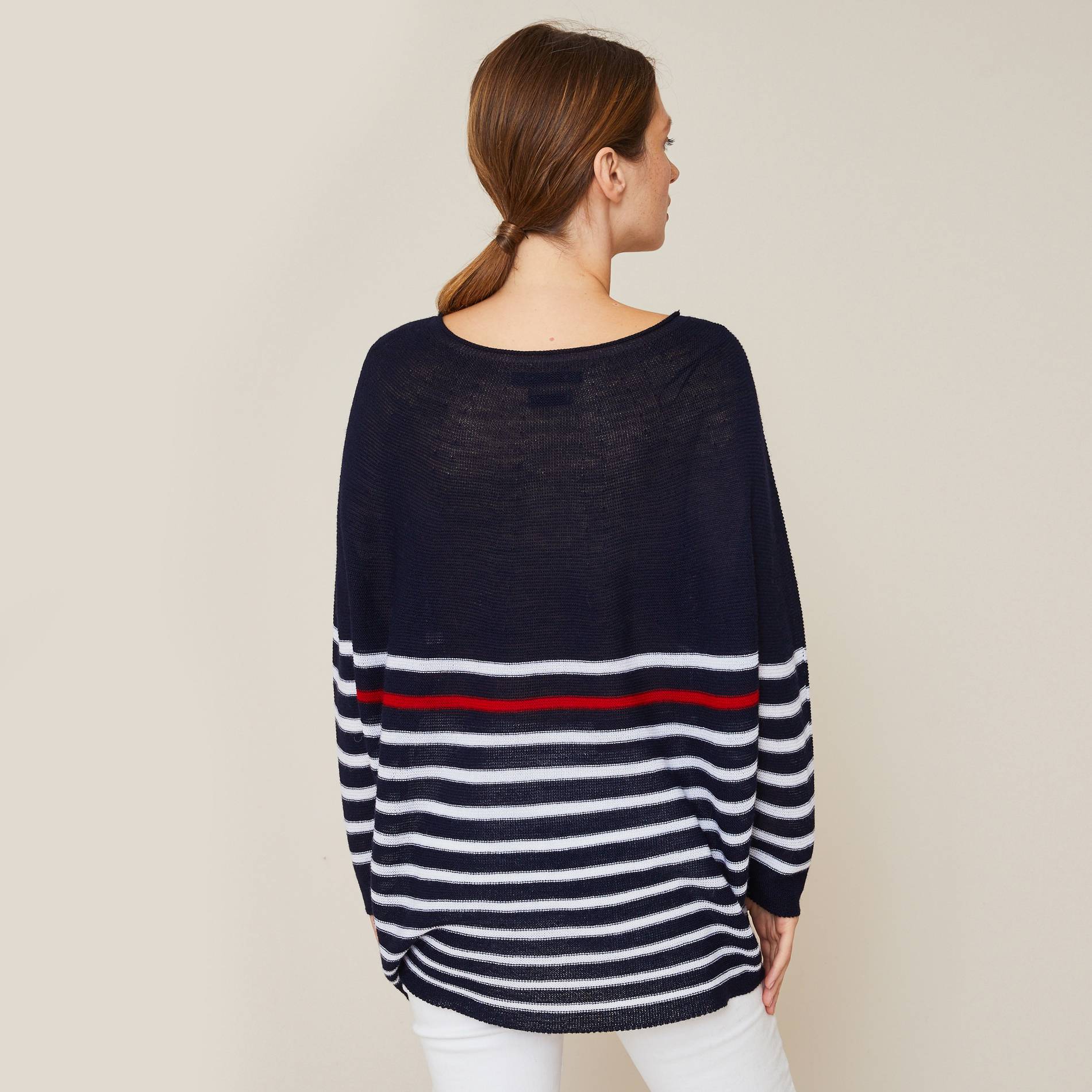 Pull point mousse, Bleu marine, large image number 1.0