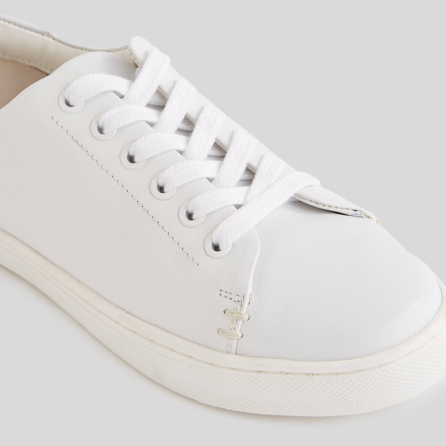 Baskets en cuir, Blanc, large image number 2