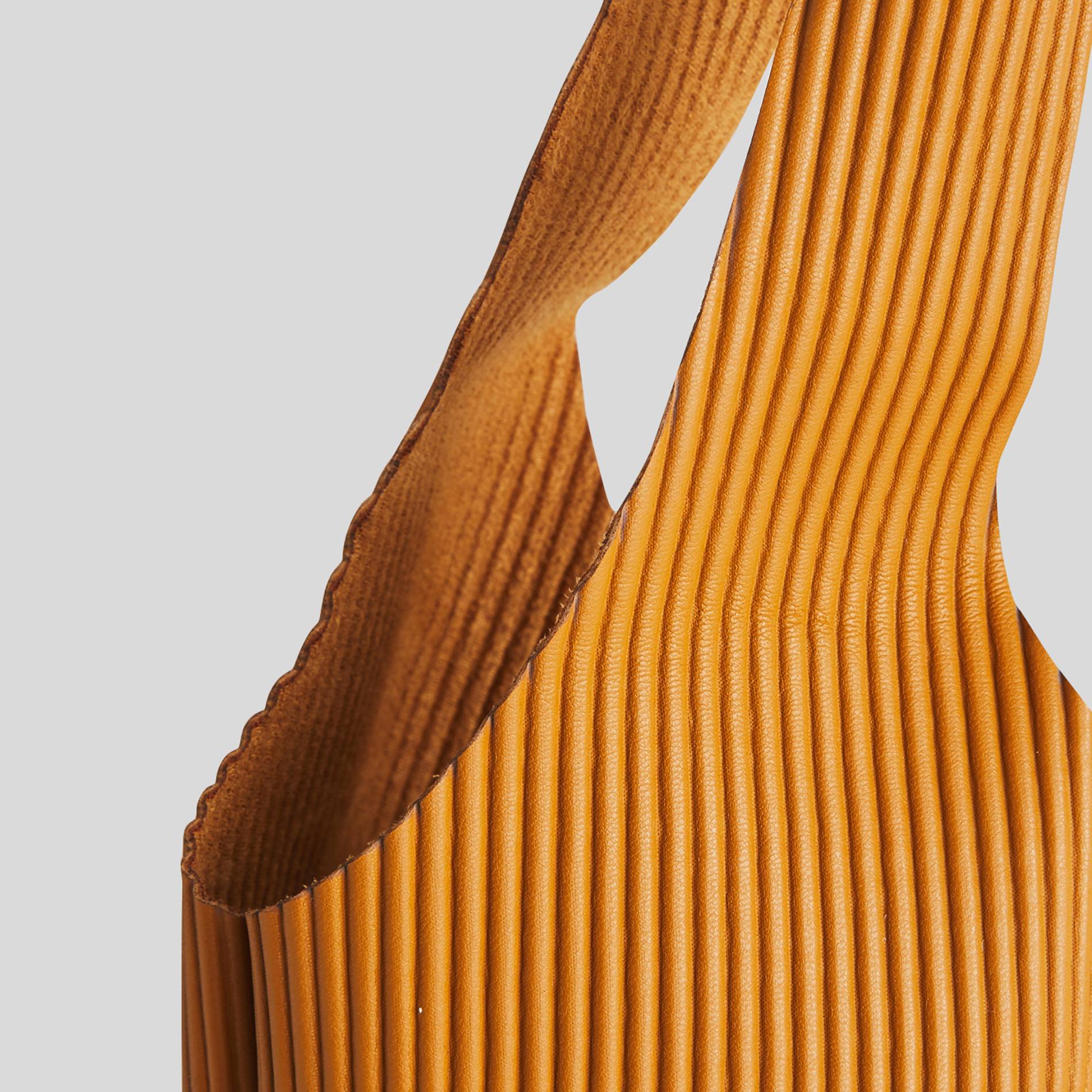 Sac plissé, Moutarde, large image number 2