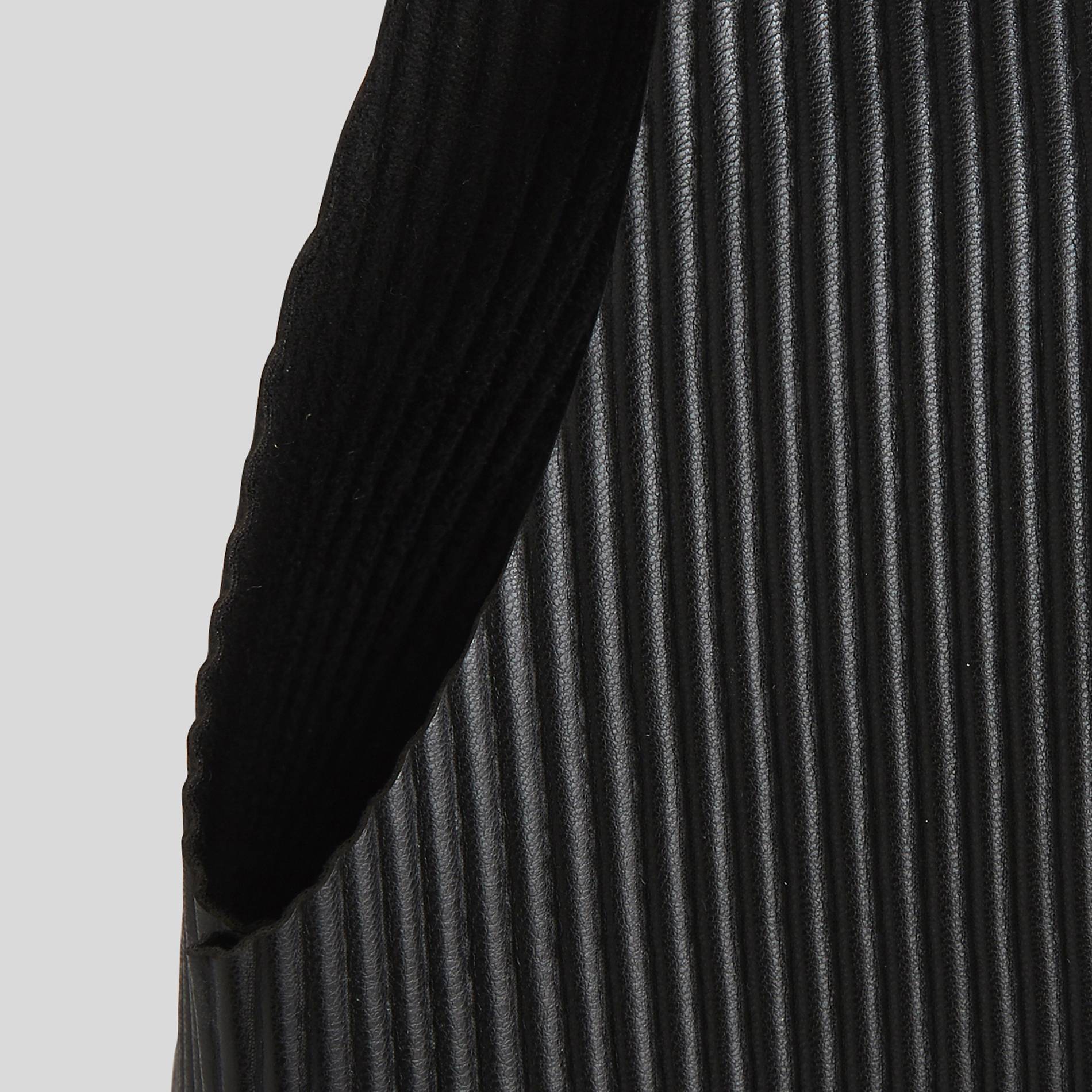 Sac plissé, Noir, large image number 2.0