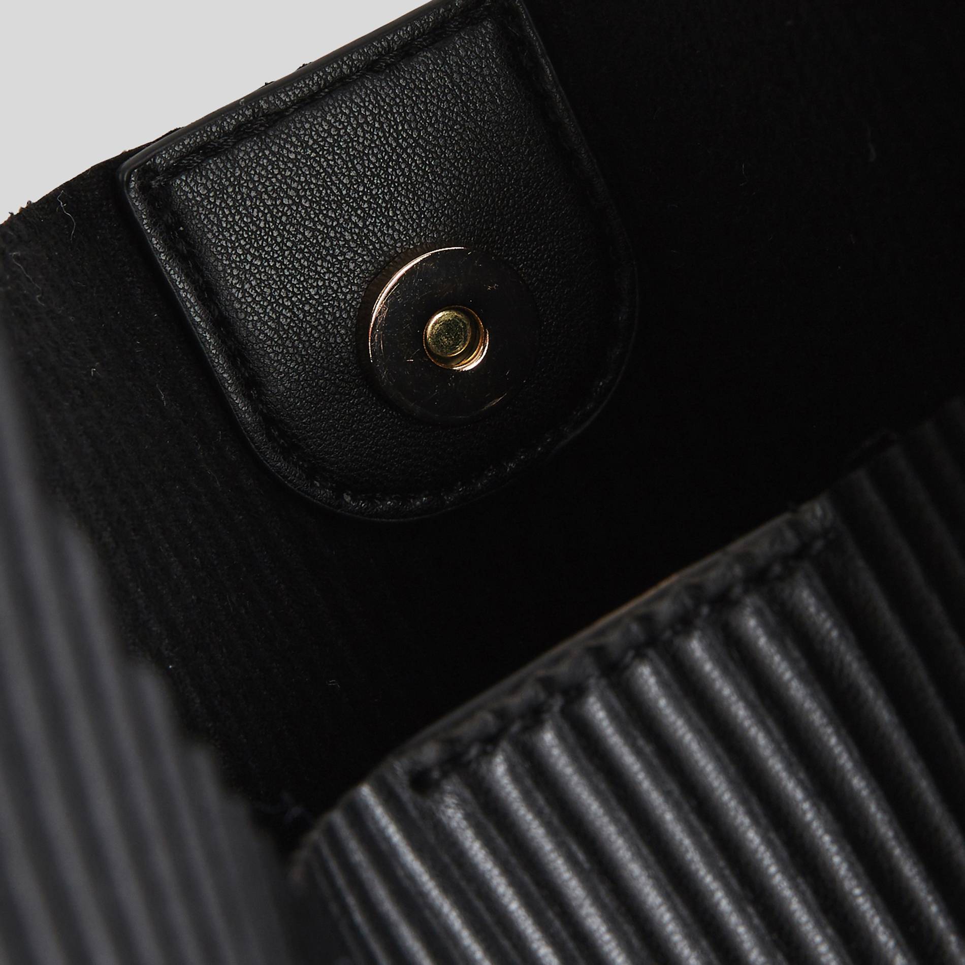 Sac plissé, Noir, large image number 3