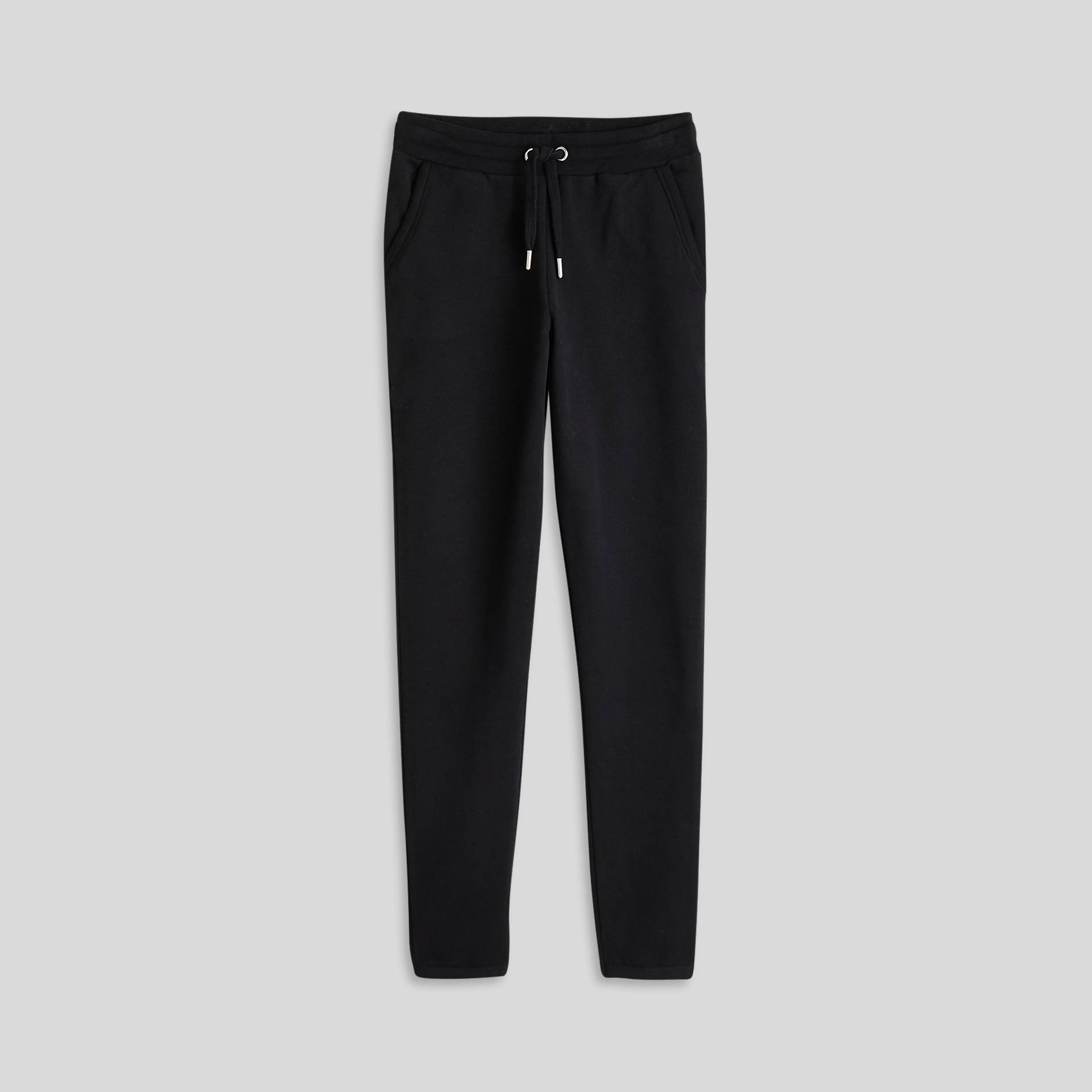 Pantalon de jogging en coton BIO, Noir, large image number 0