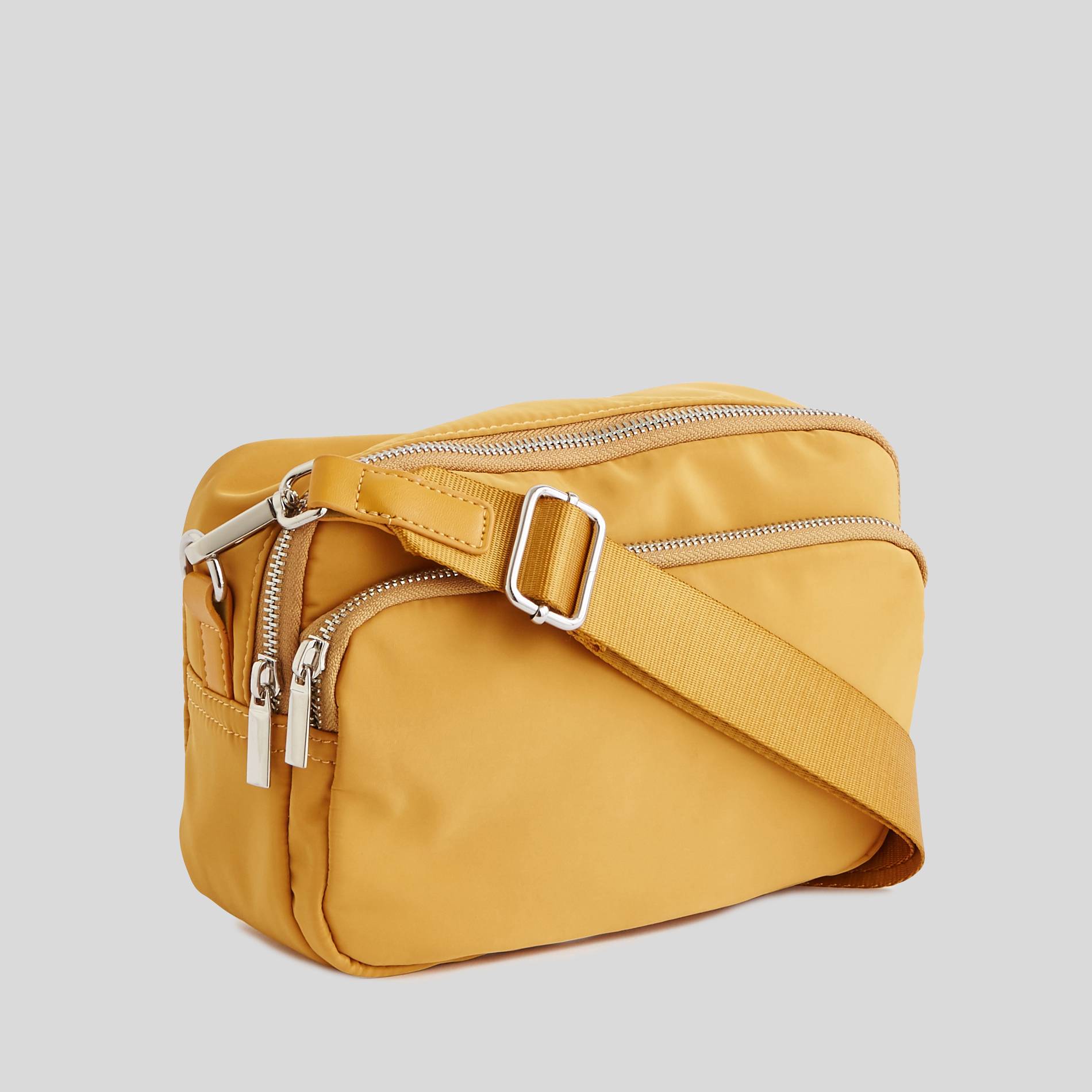 Sac zippé, Moutarde, large image number 0.0