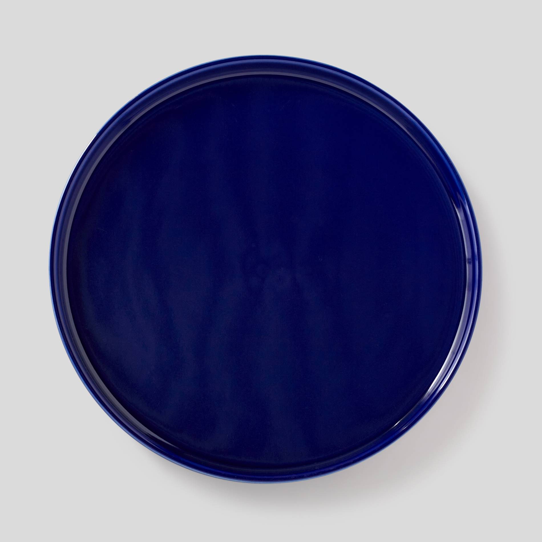 Assiette plate, Indigo, large image number 0