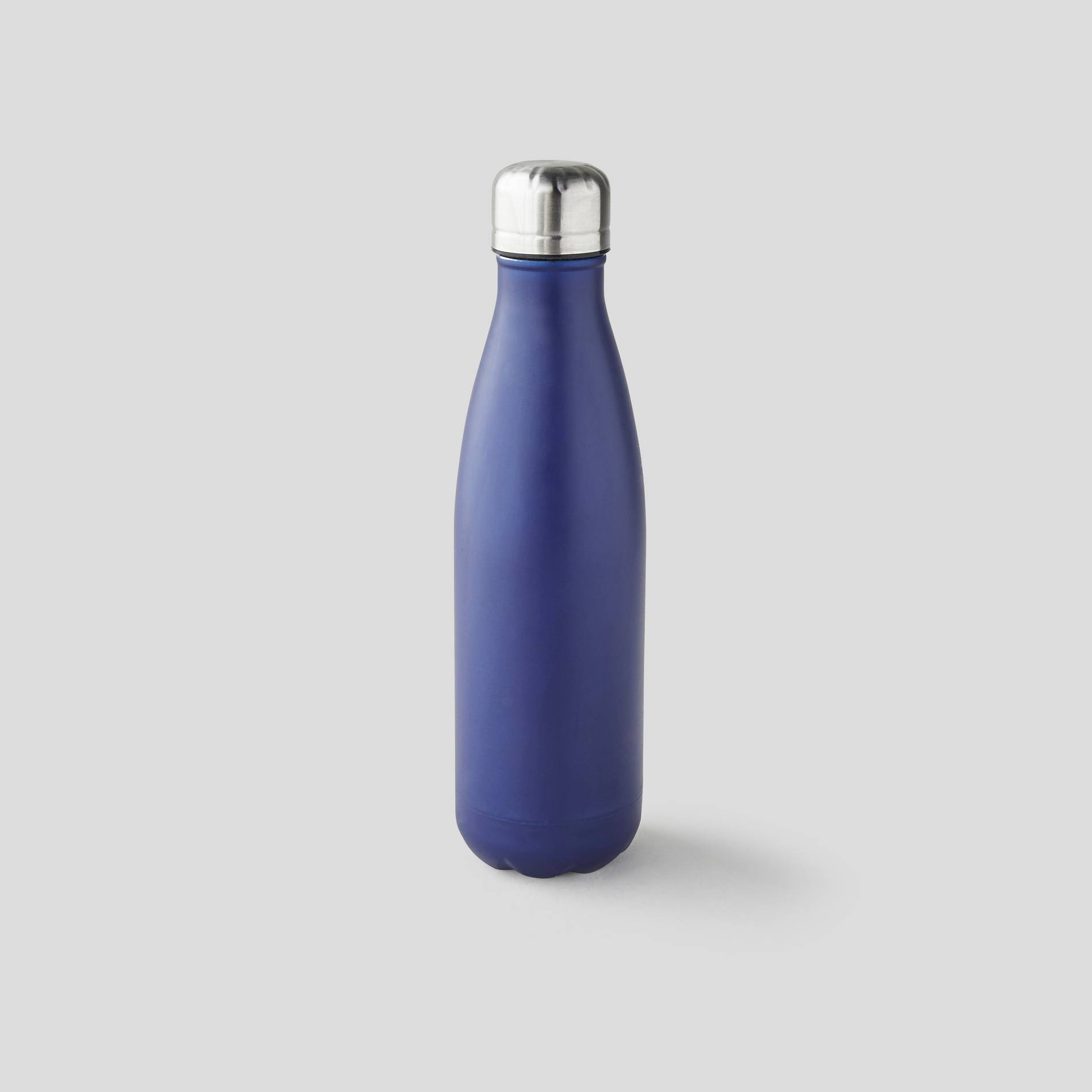 Bouteille isotherme, unie, Indigo, large image number 0