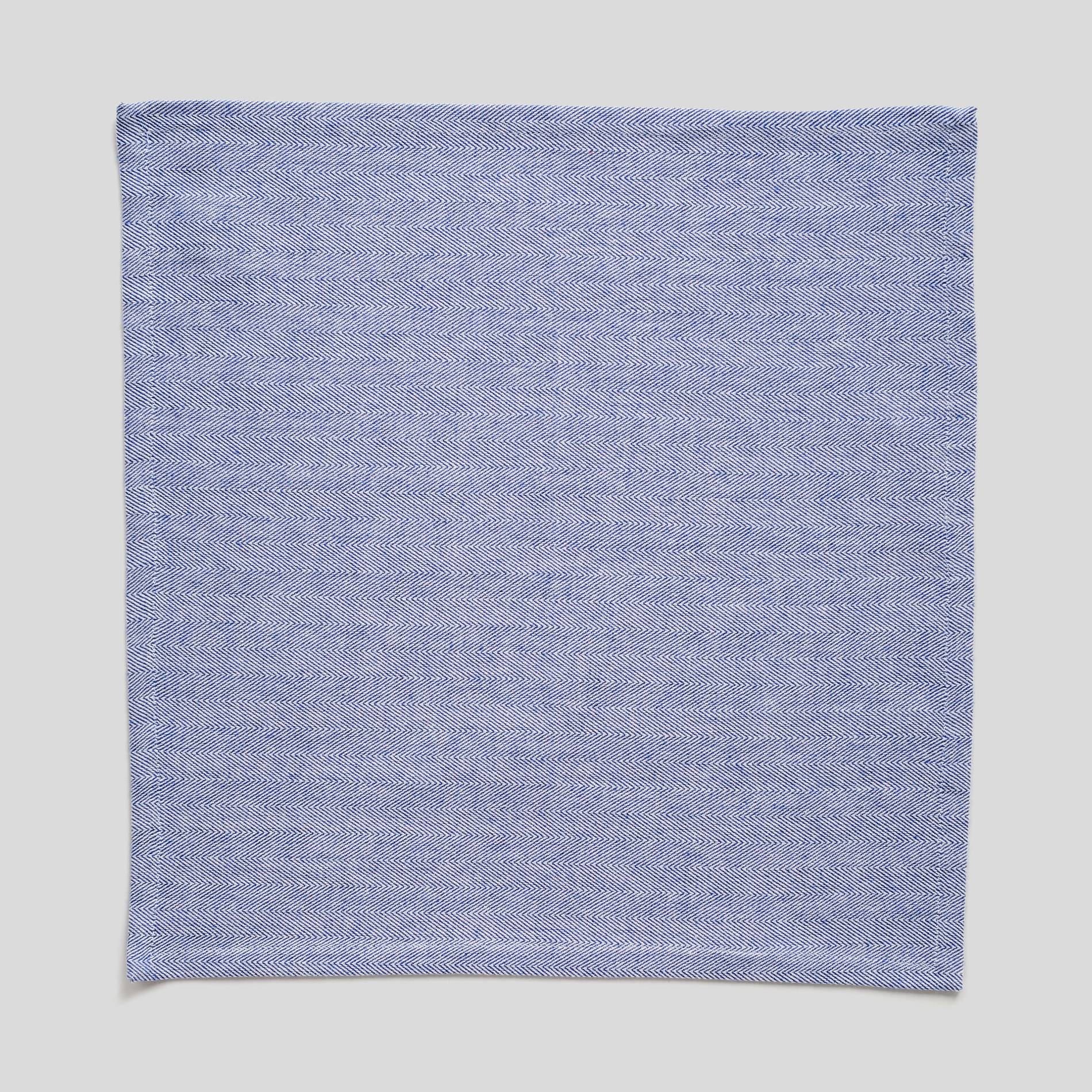Lot de 2 serviettes de table, Indigo, large image number 0