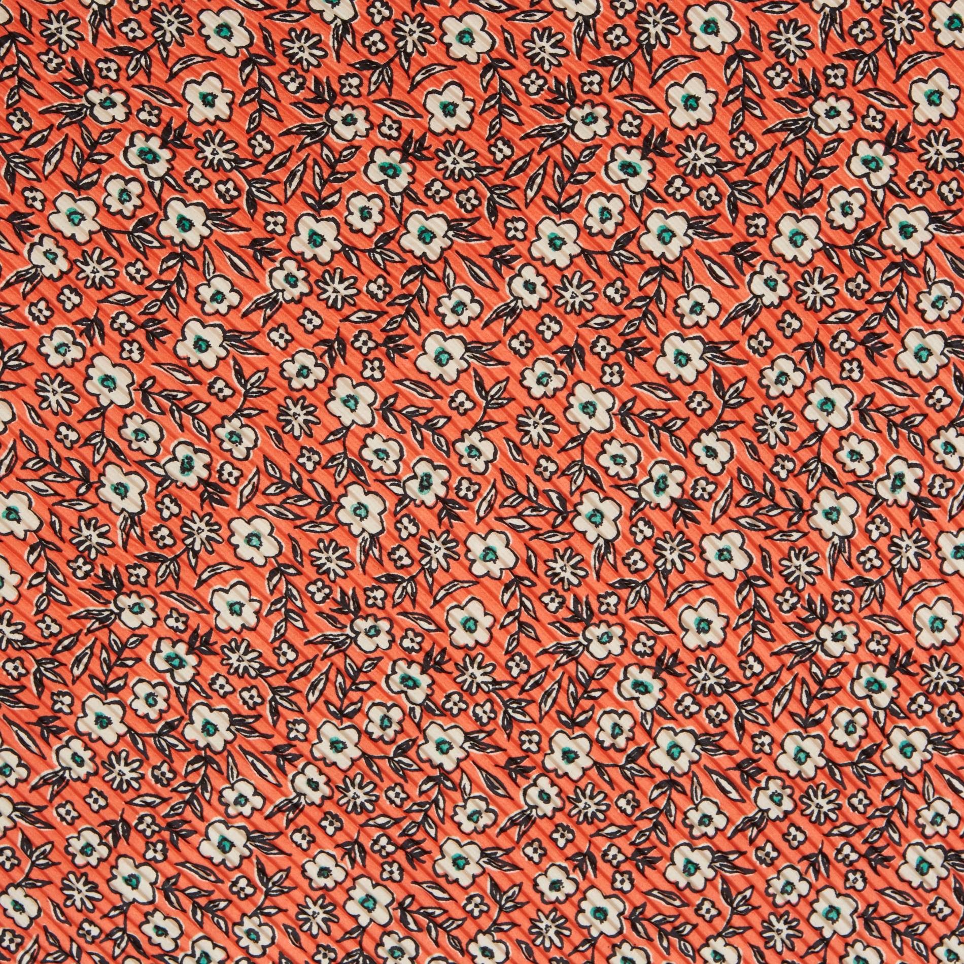 Carré plissé, Orange, large image number 2