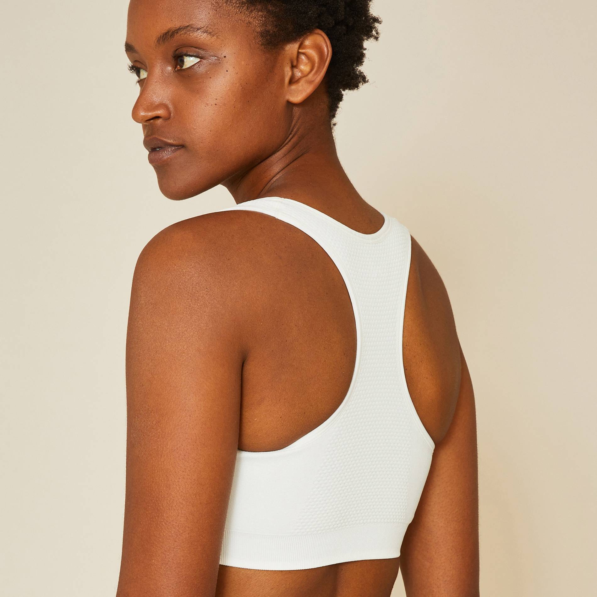 Brassière de sport réversible, Blanc, large image number 1.0