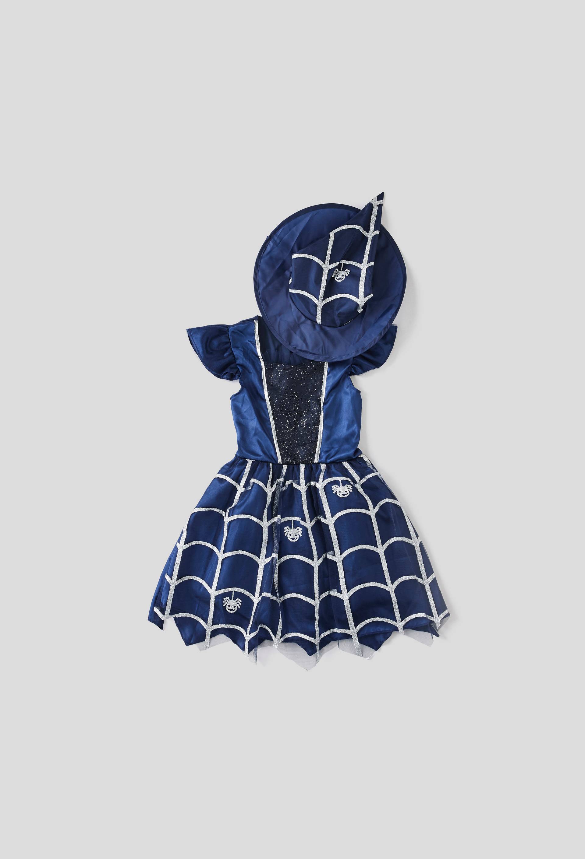 Deguisement robe bleue - 3 à 5ans, Bleu foncé, large image number 0