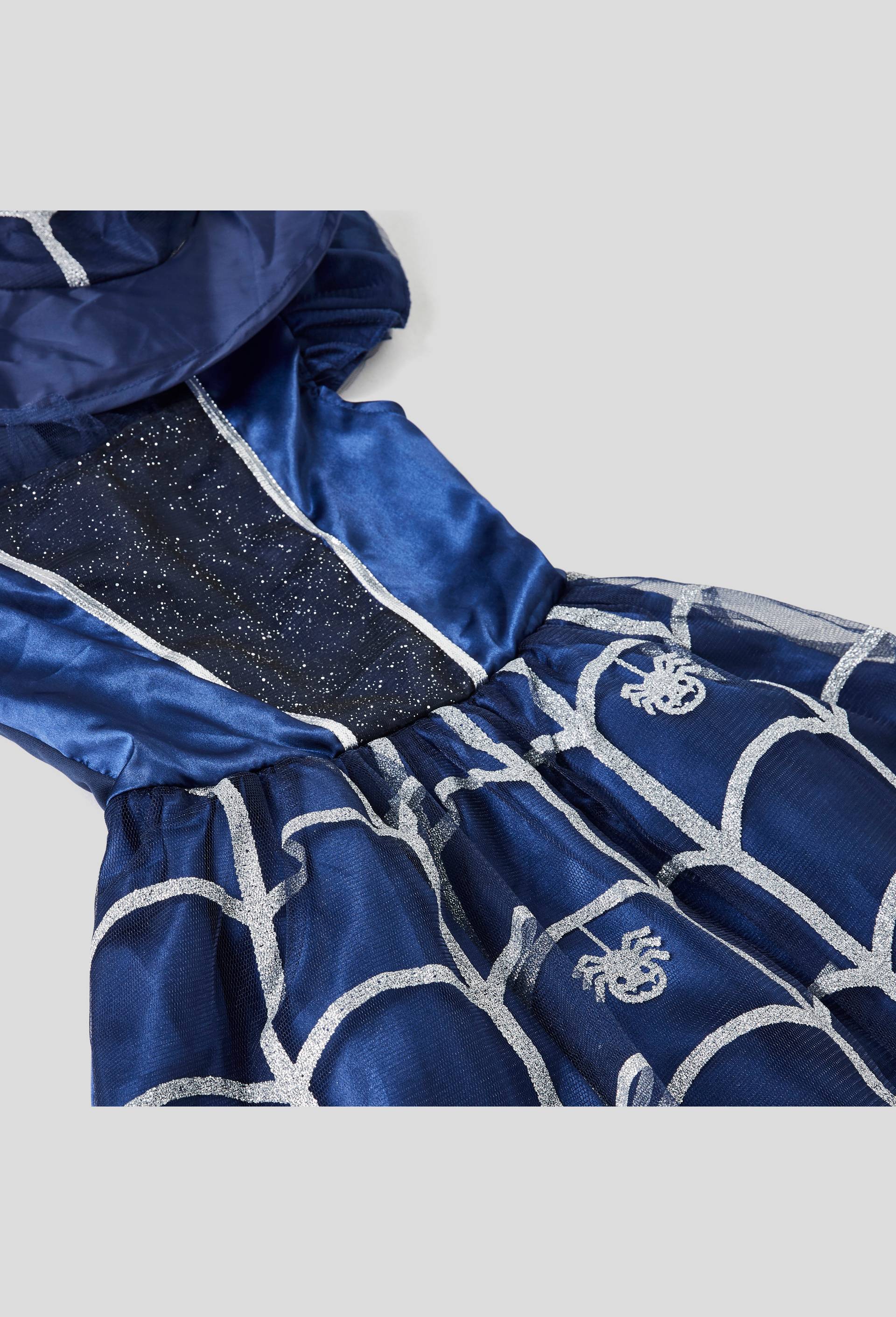 Deguisement robe bleue - 3 à 5ans, Bleu foncé, large image number 1