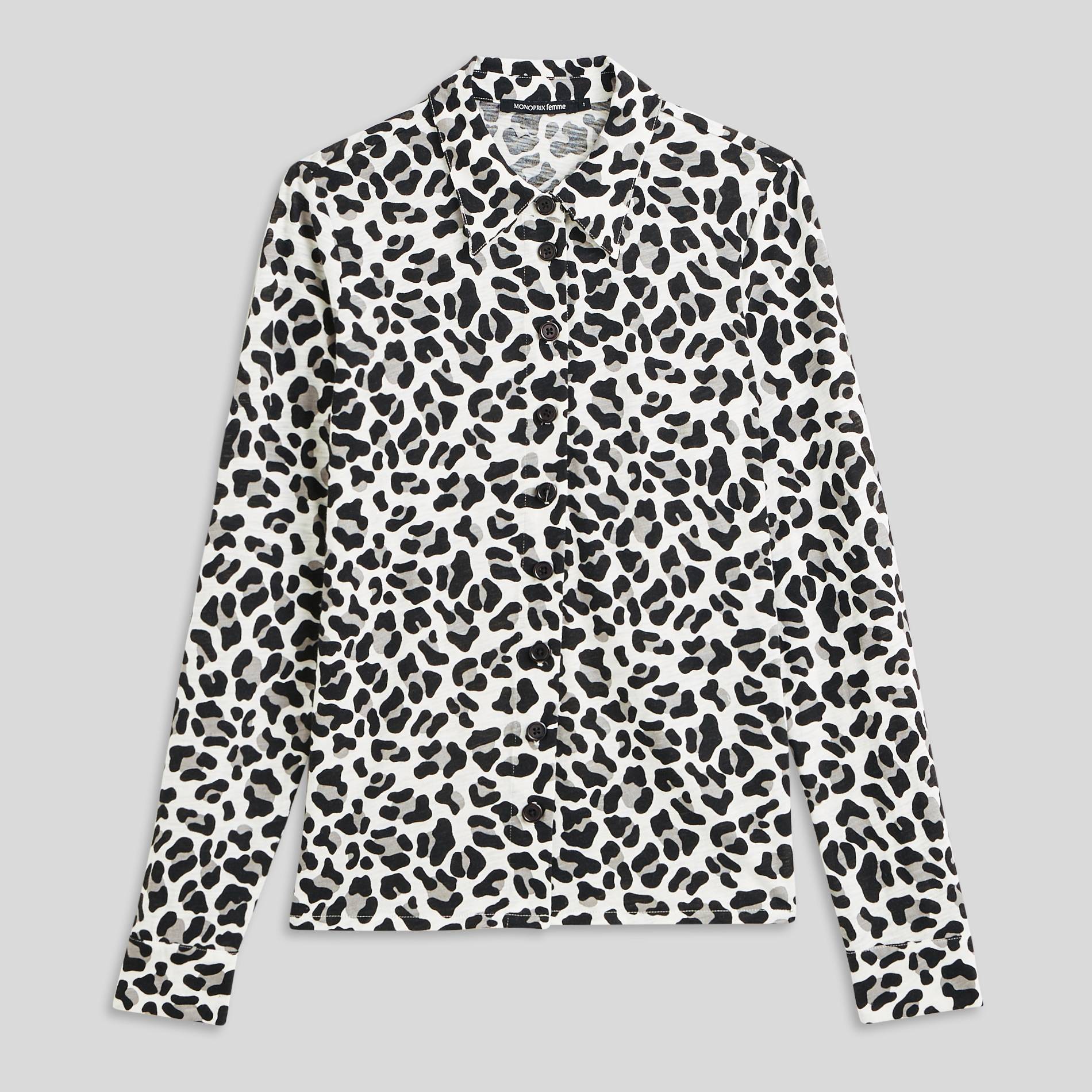 T-shirt chemise, Blanc, large image number 2