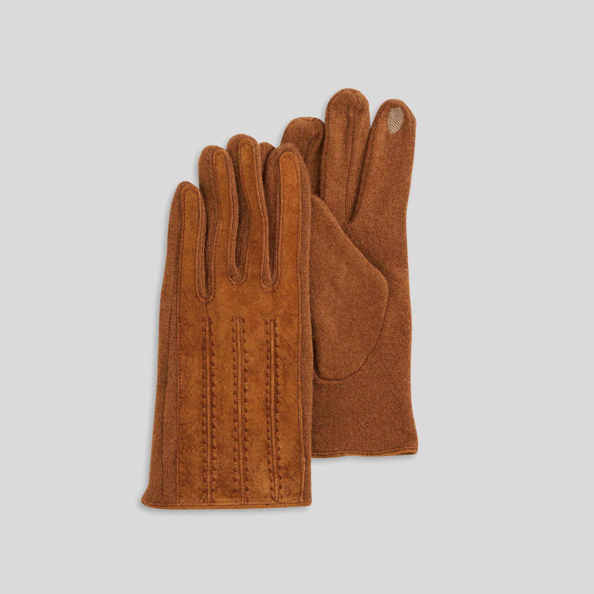 Gants en cuir, Camel, large image number 0
