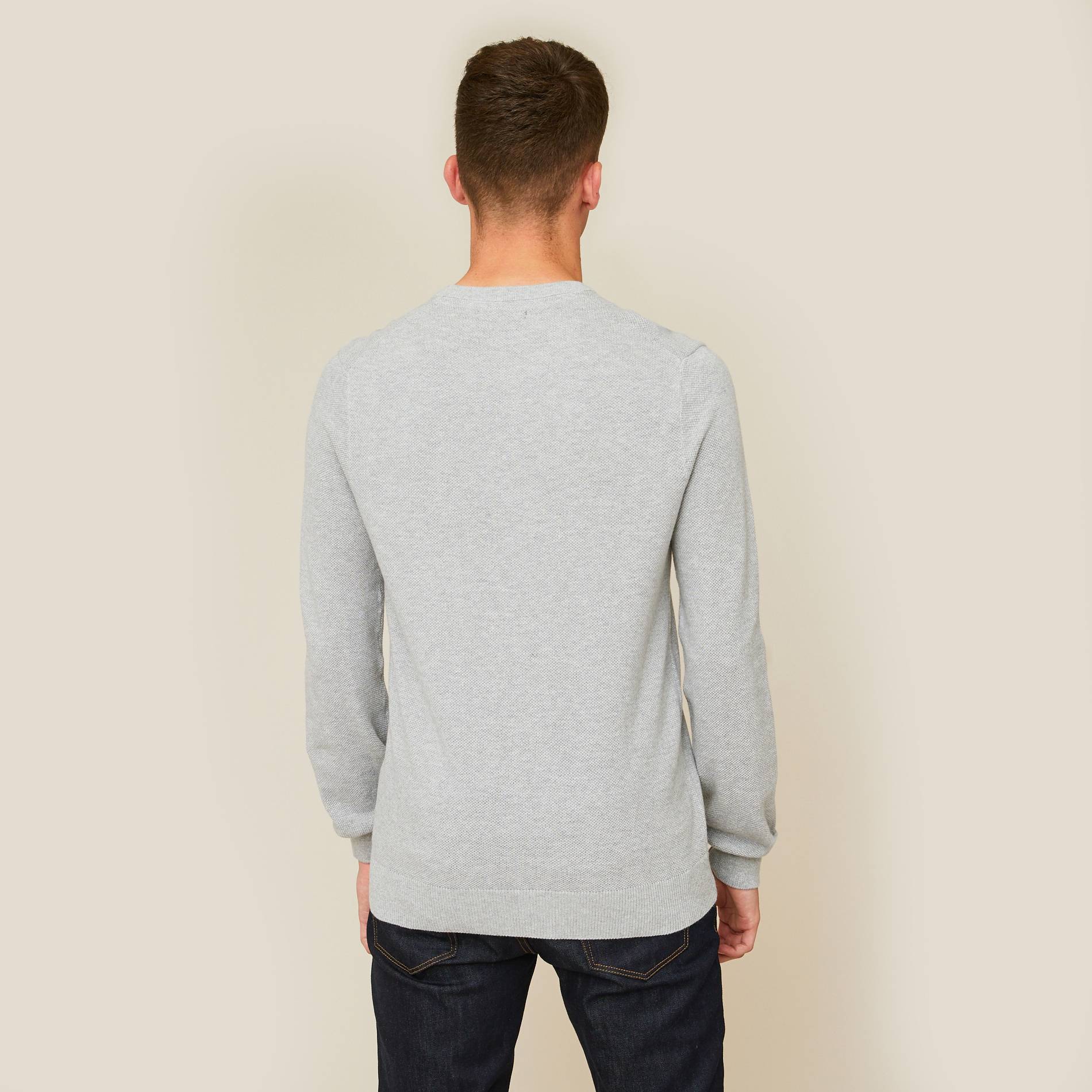 Pull fantaisie, Gris moyen, large image number 1