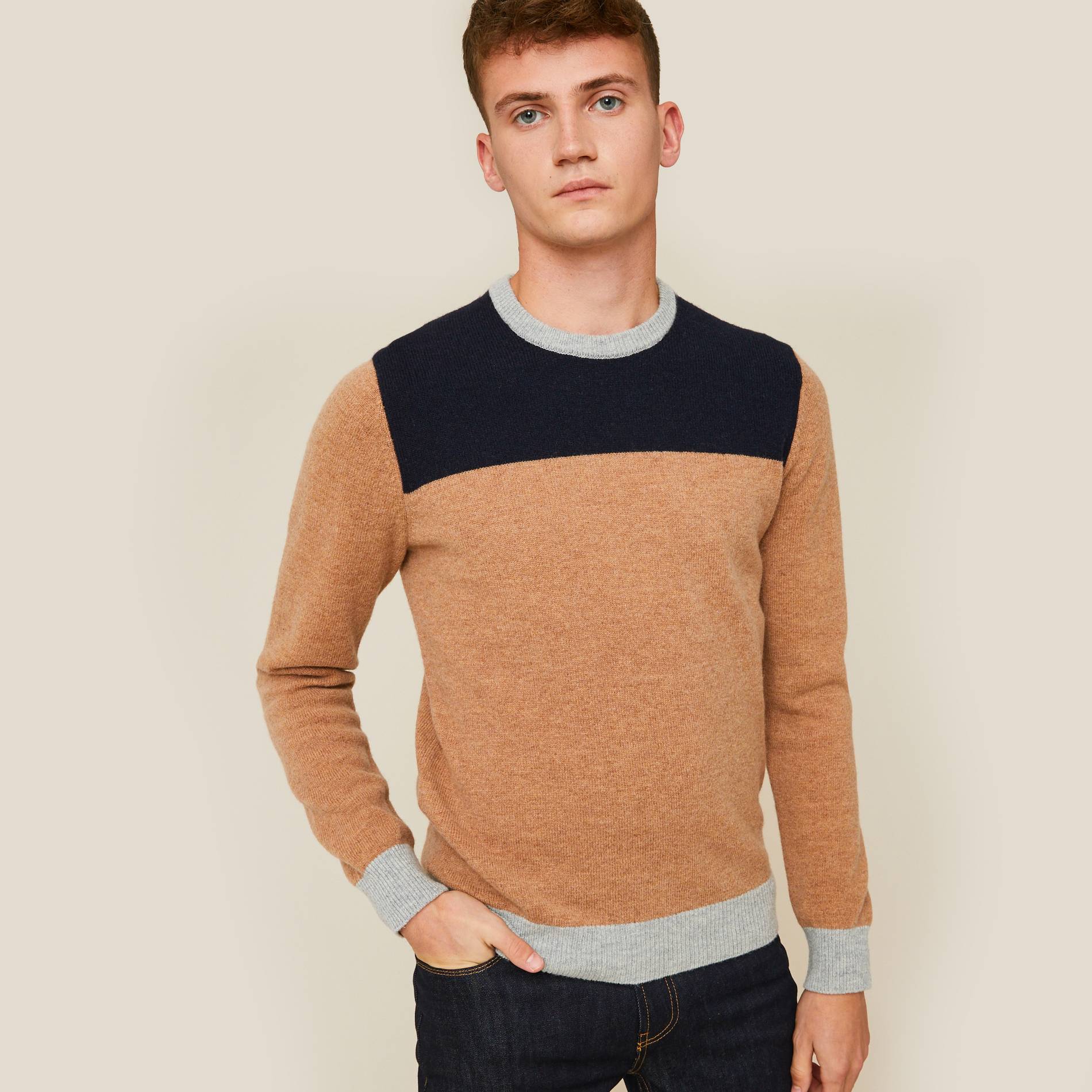 Pull, Beige, large image number 0