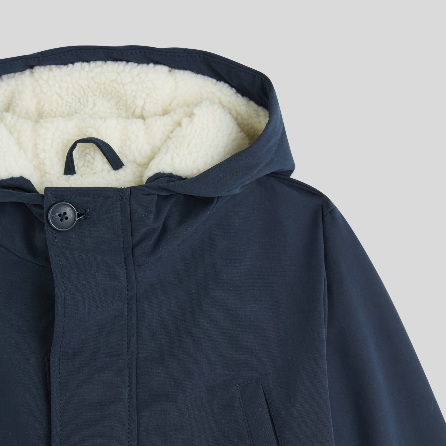 Parka doublé, Bleu marine, large image number 2
