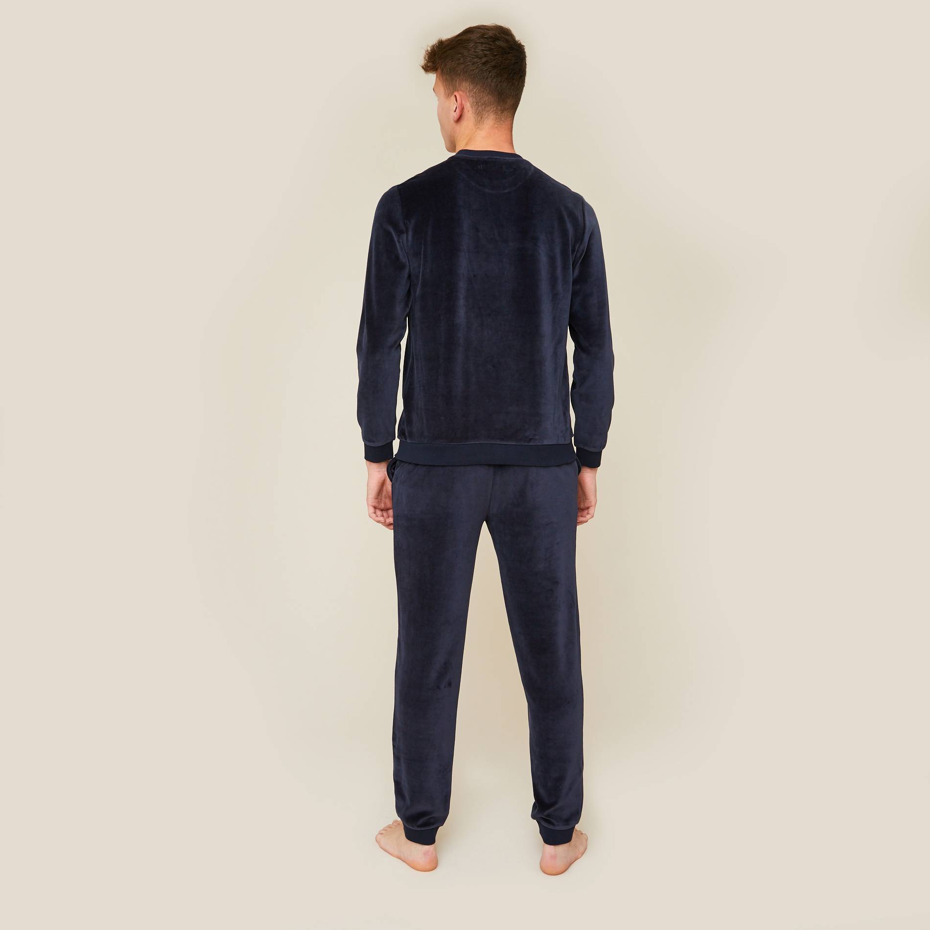 Pyjama en velours, Bleu clair, large image number 1