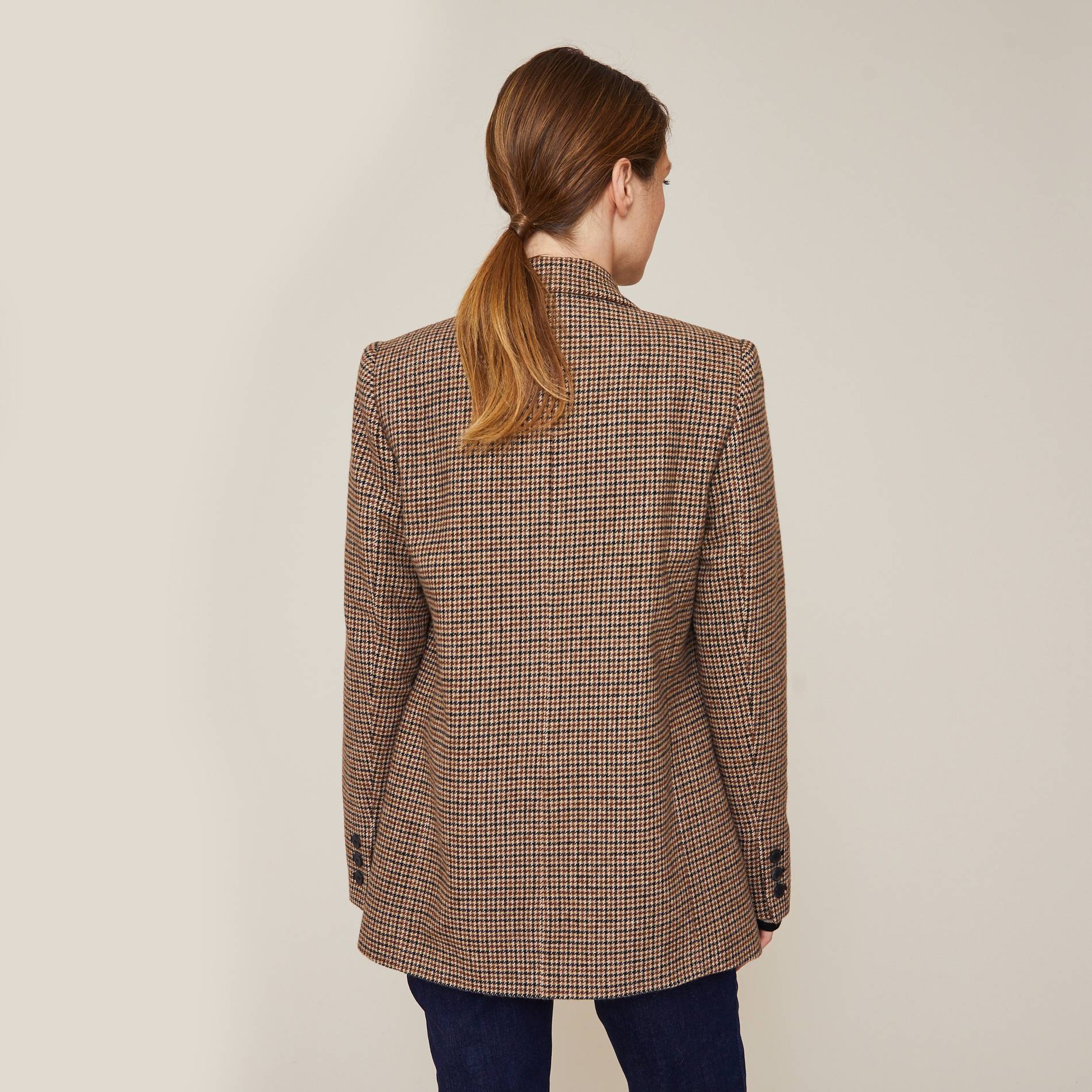 Veste à carreaux, Beige, large image number 1