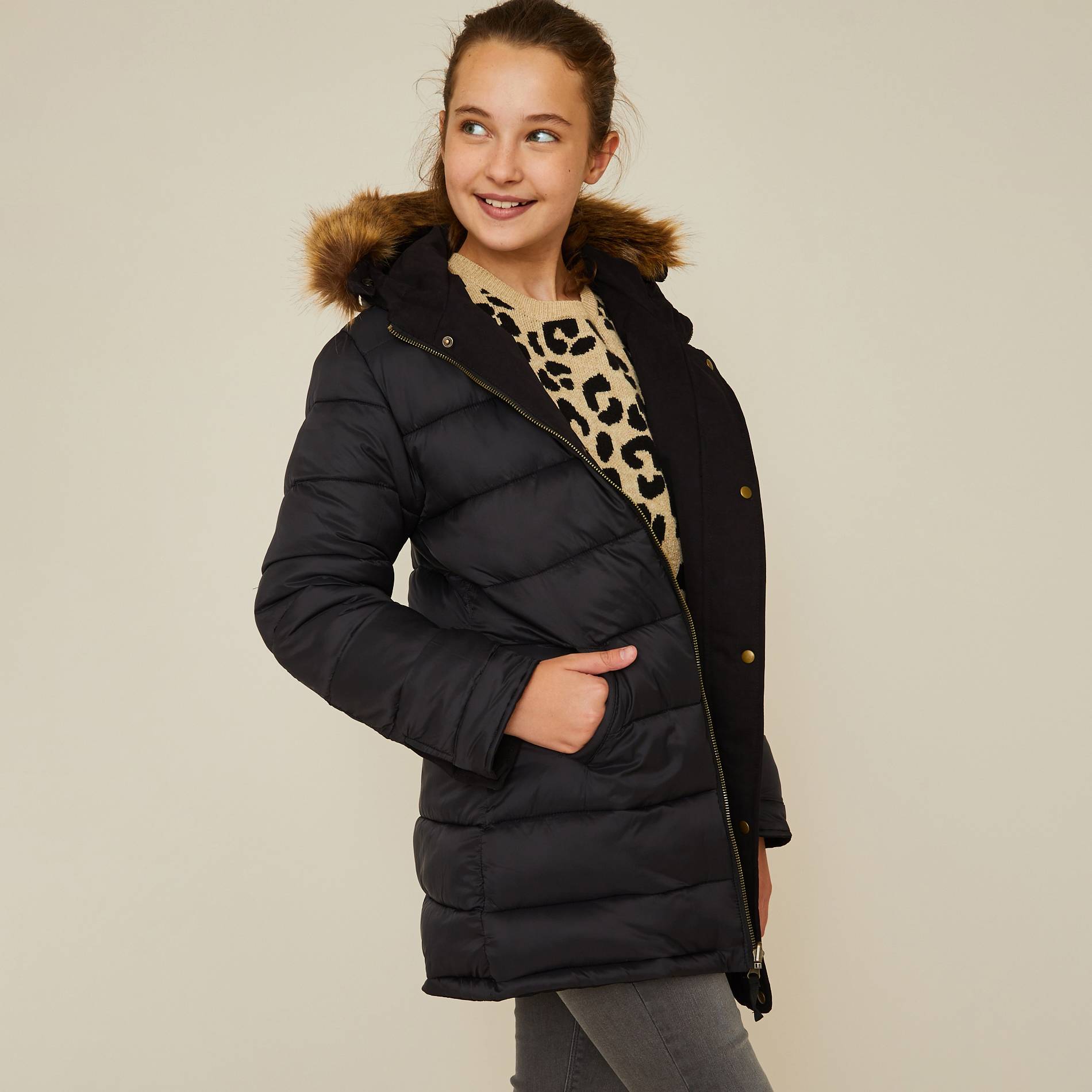 Parka, Noir, large image number 0