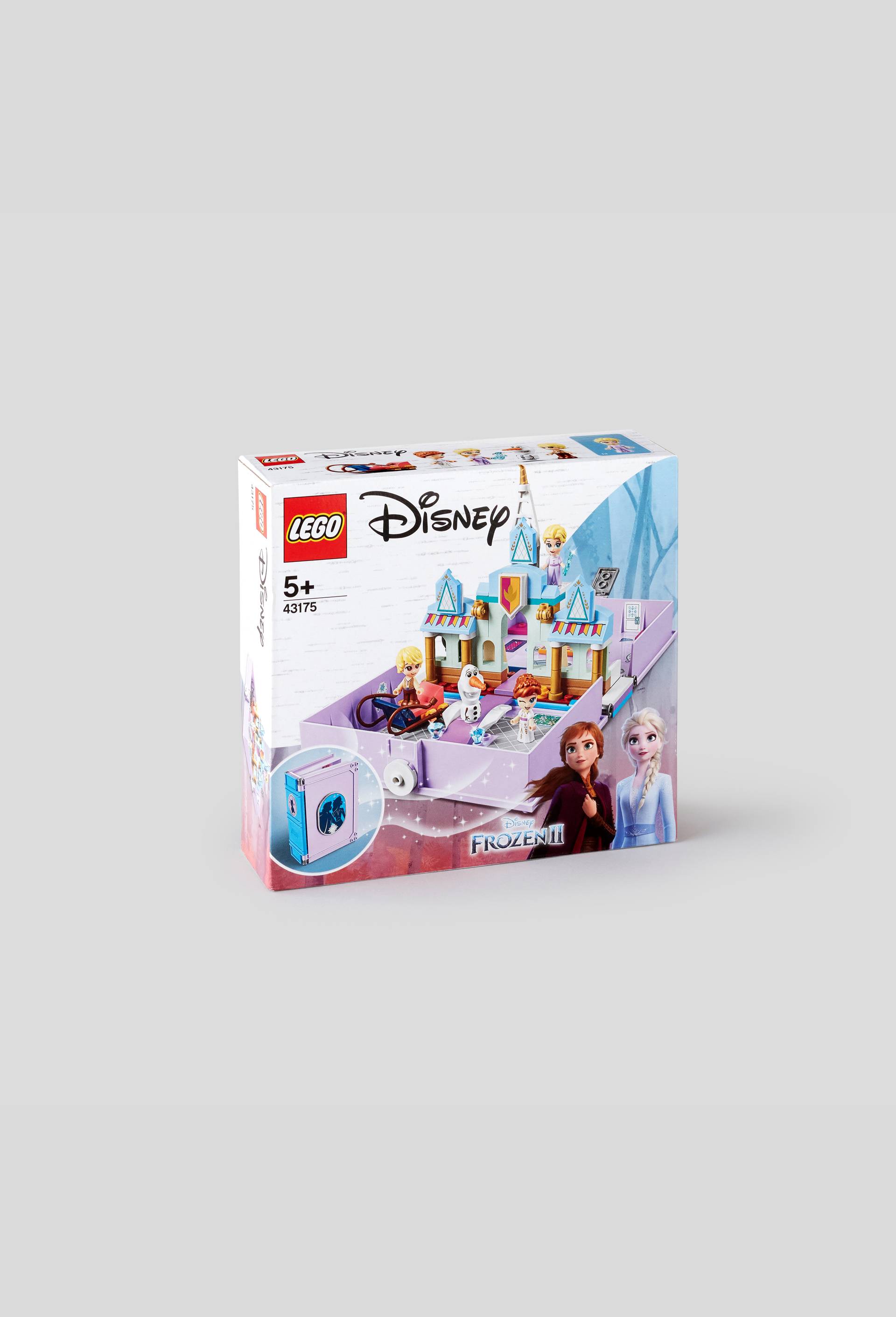 Les aventures d Anna et Elsa dans un livre de contes - Lego Disney Princess - 43175, Violet foncé, large image number 0