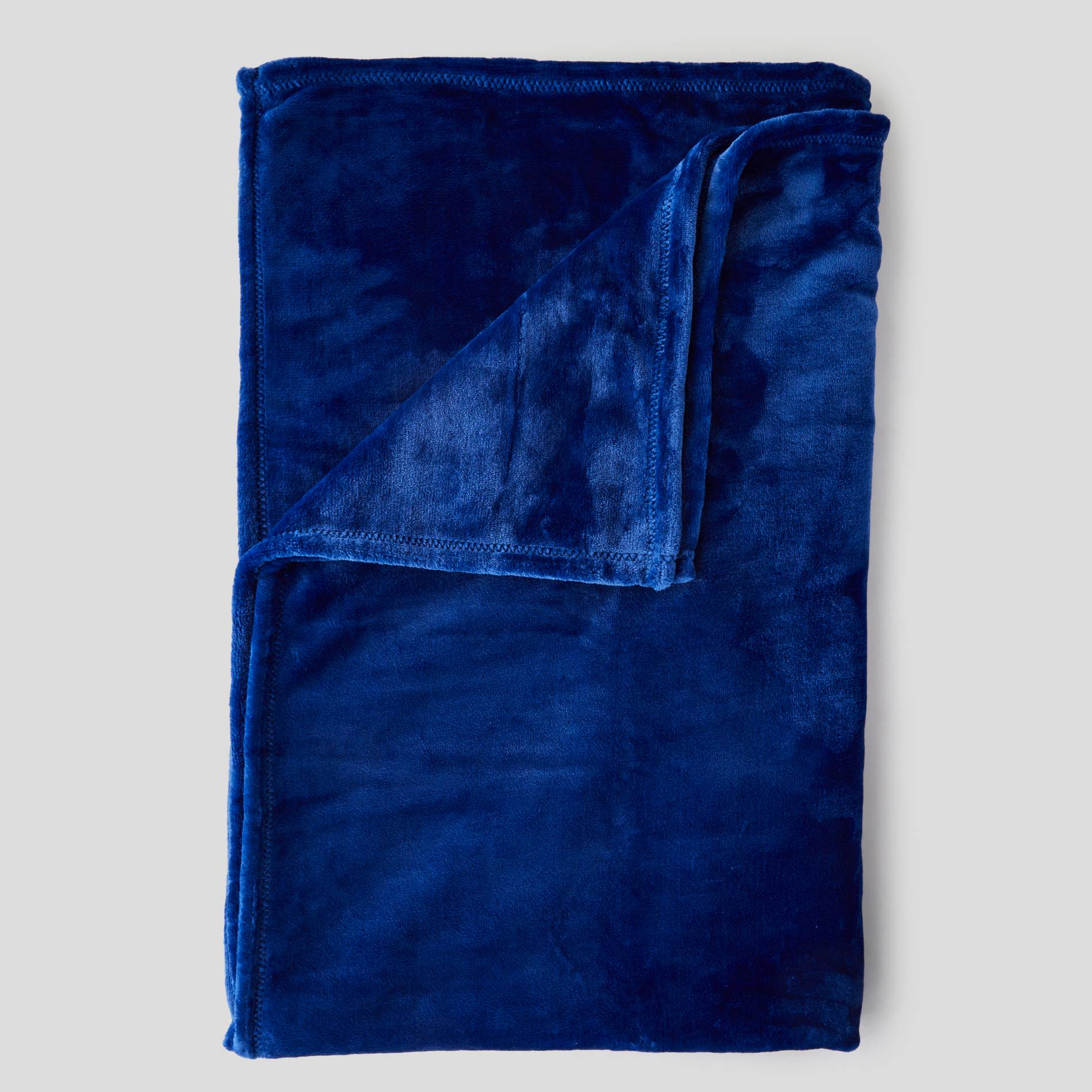 Plaid microfibre, Indigo, large image number 0.0