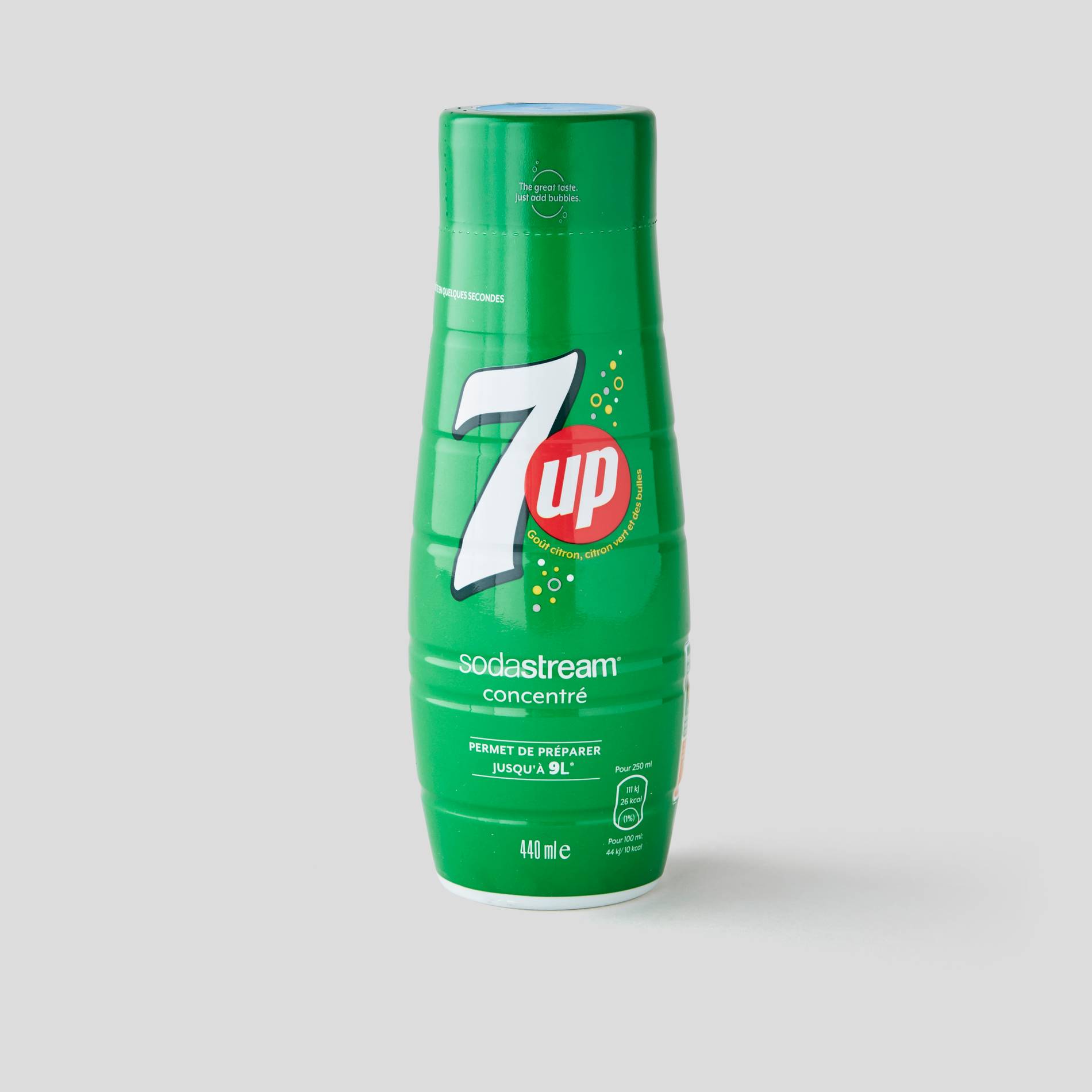 Concentr&eacute; 7UP, 440ml, Vert fonc&eacute;, large image number 0