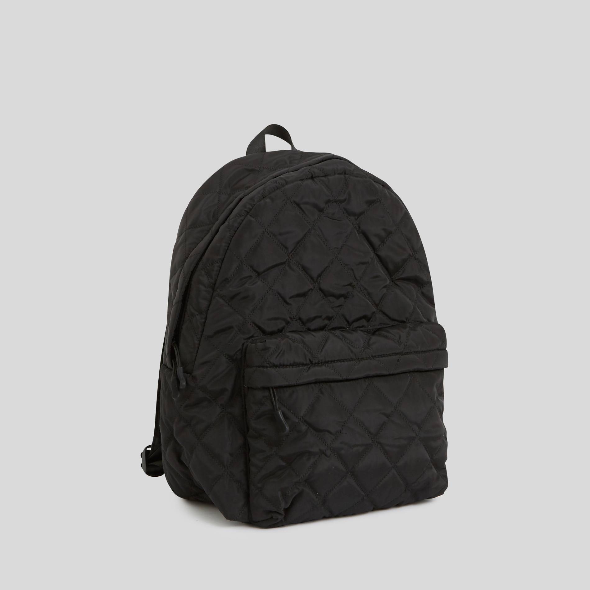 Sac à dos matelassé, Noir, large image number 0.0
