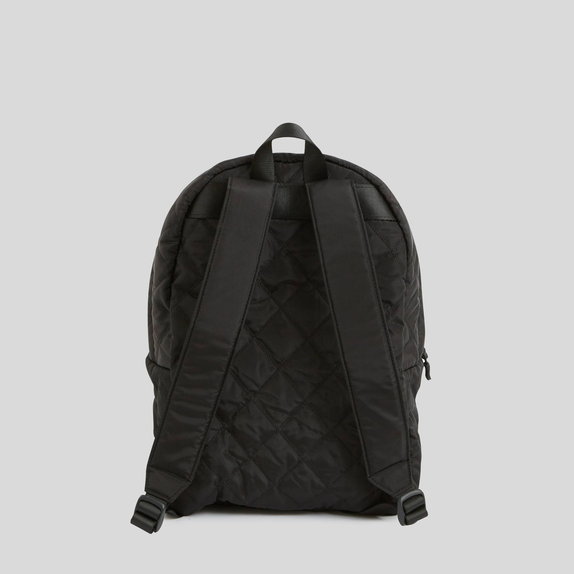 Sac à dos matelassé, Noir, large image number 1