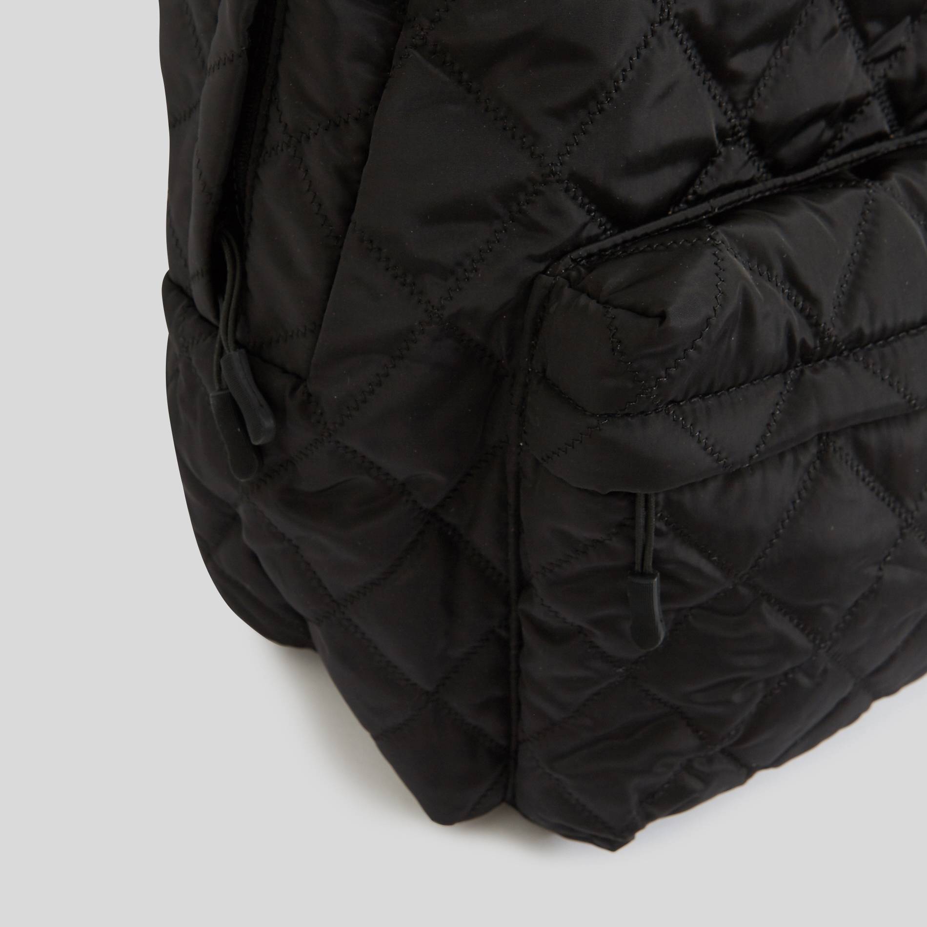 Sac à dos matelassé, Noir, large image number 2.0