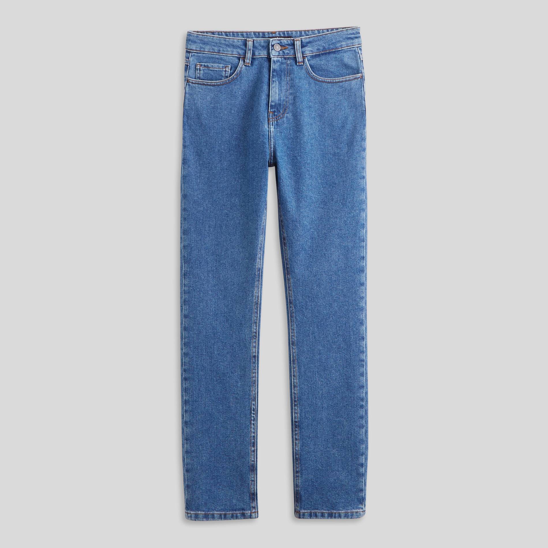 Jean brut jambes droites, Indigo, large image number 2