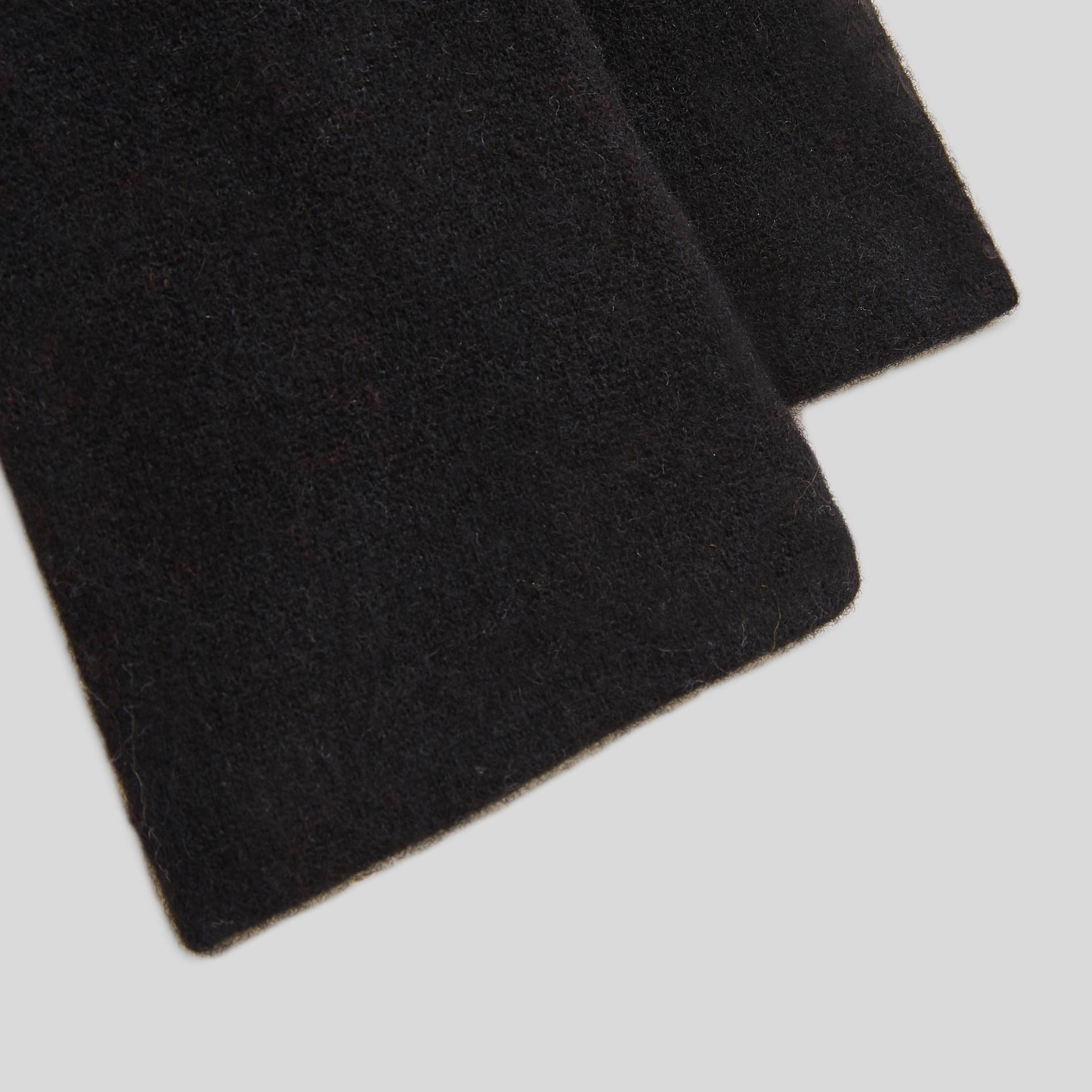 Gants en laine unis, Noir, large image number 1.0
