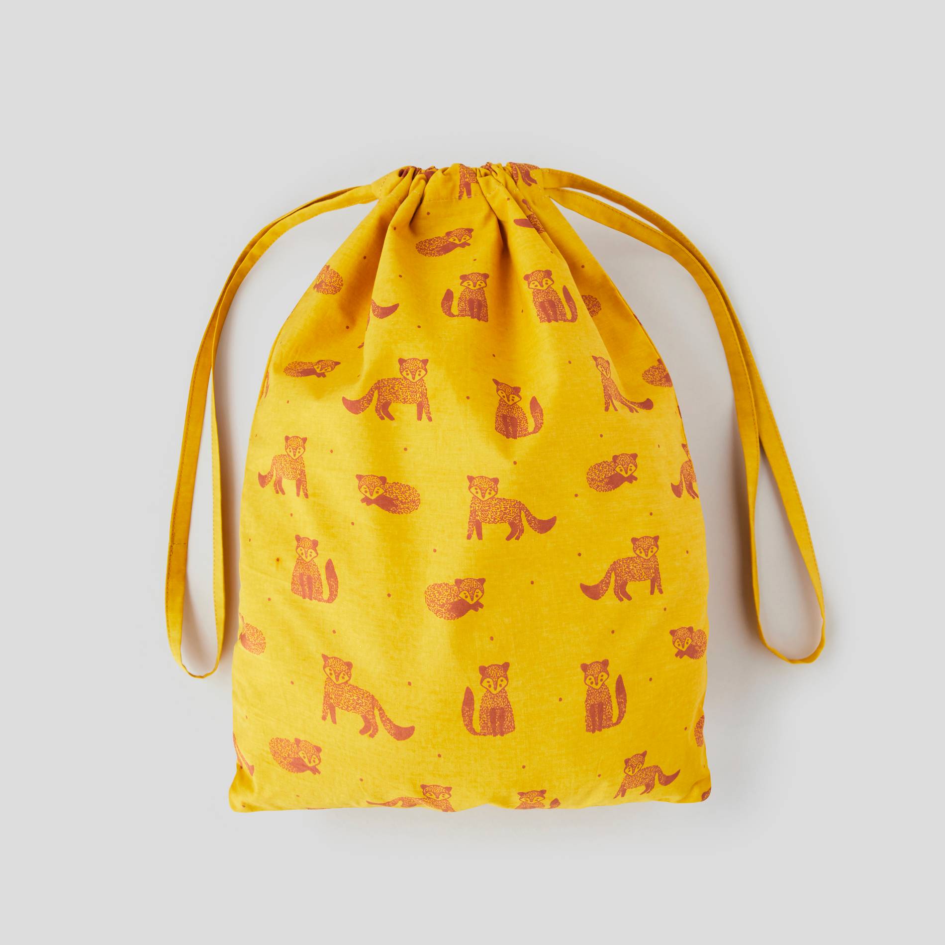 Sac de rangement, Renard, Moutarde, large image number 0.0