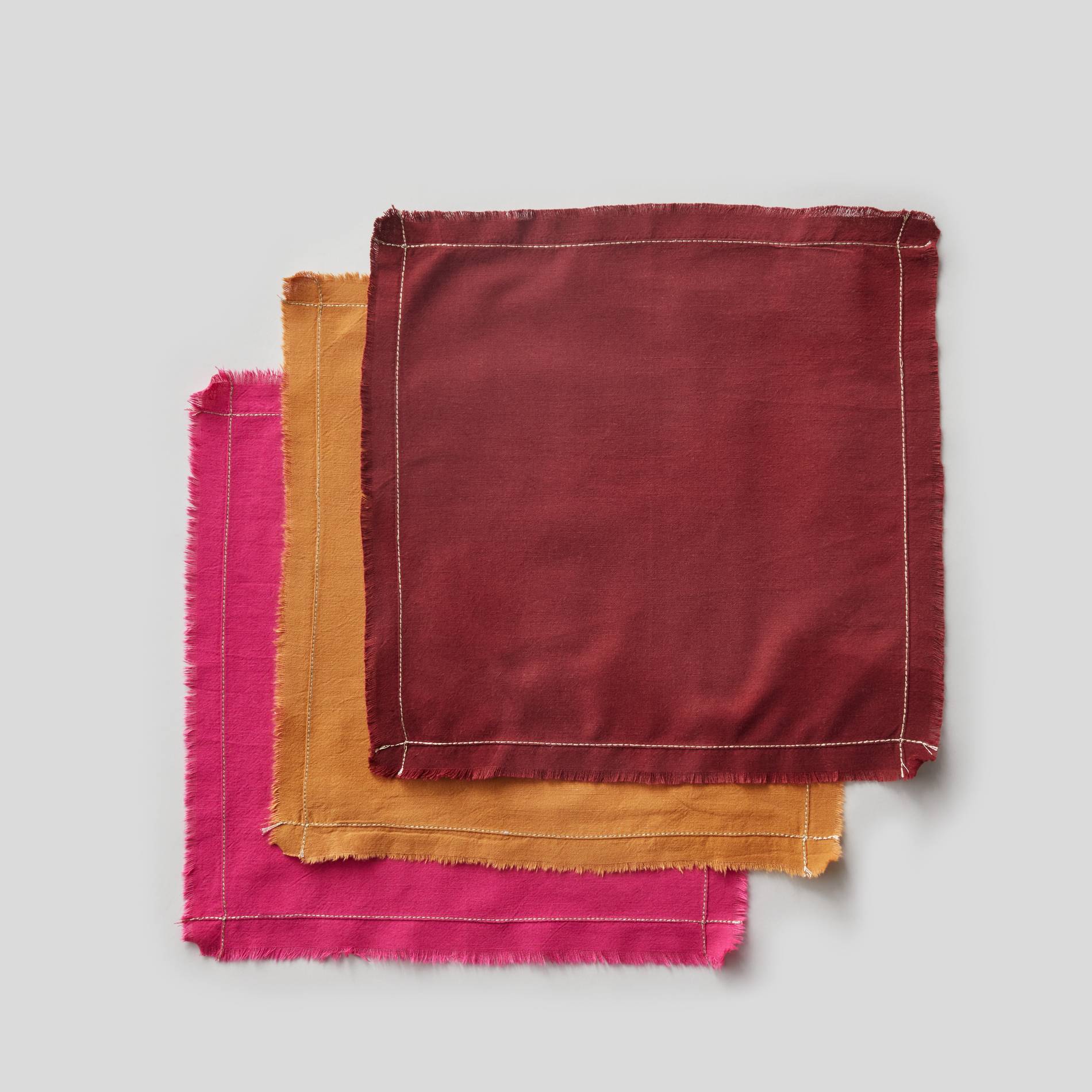 Set de serviettes, Fuchsia, large image number 0.0