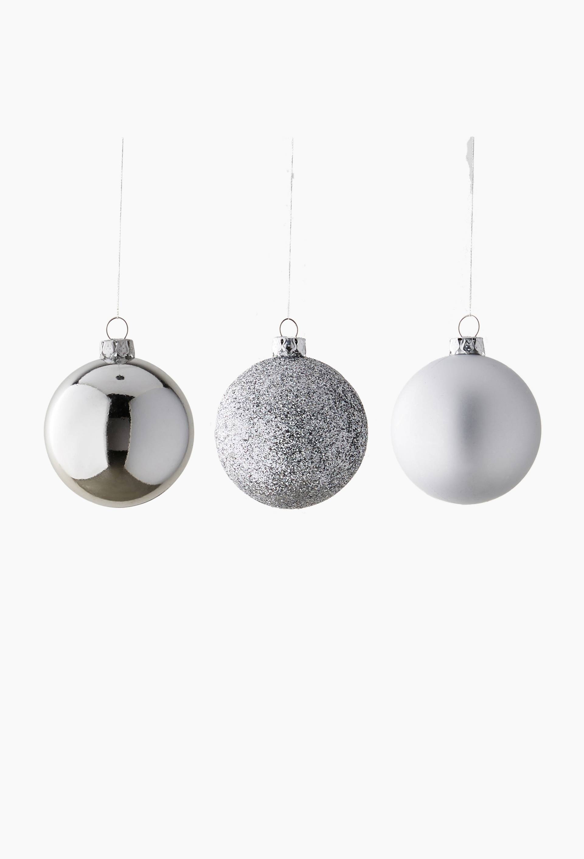 Boite de 27 boules en plastique, Argent, large image number 0.0