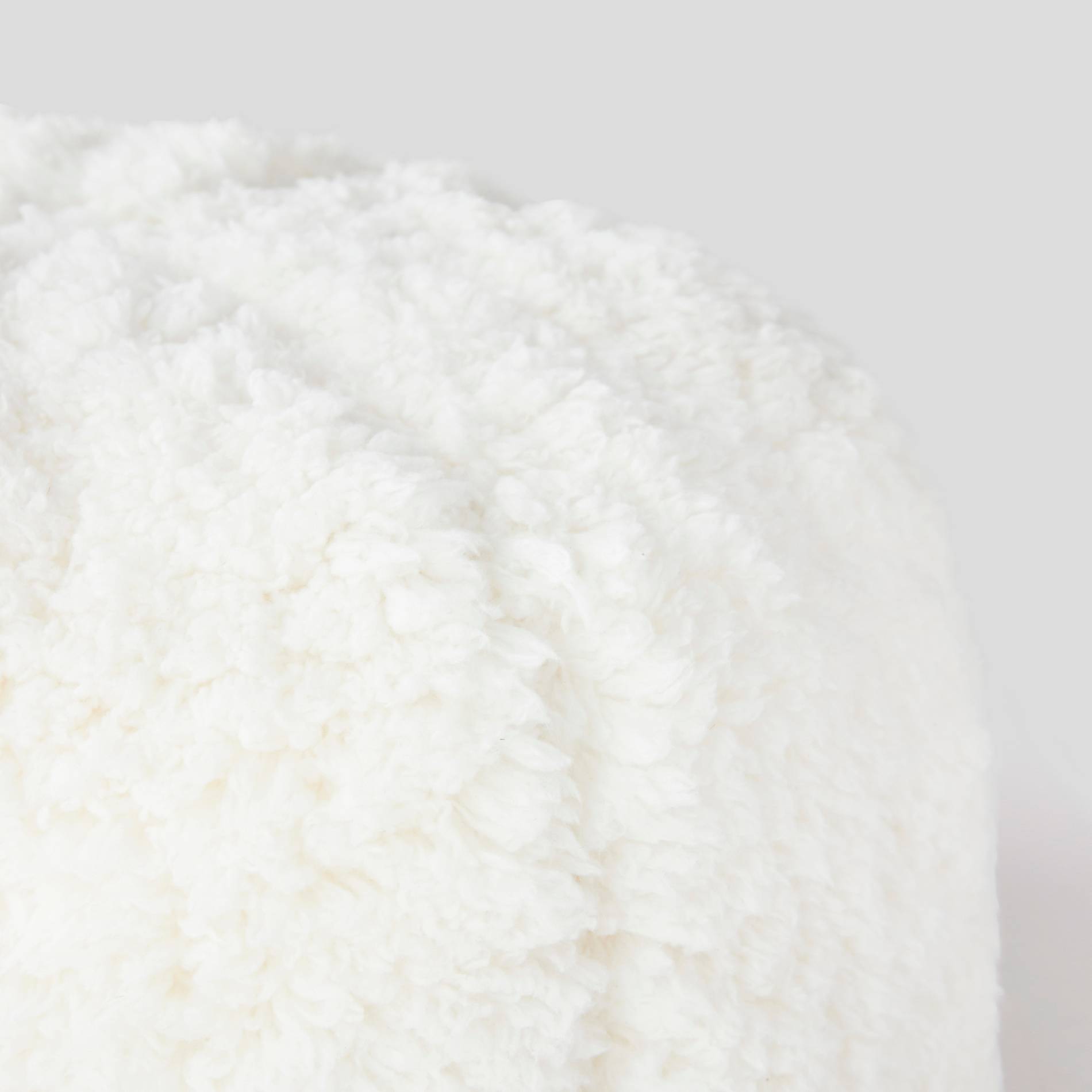 Pouf rond, Ecru, large image number 1.0