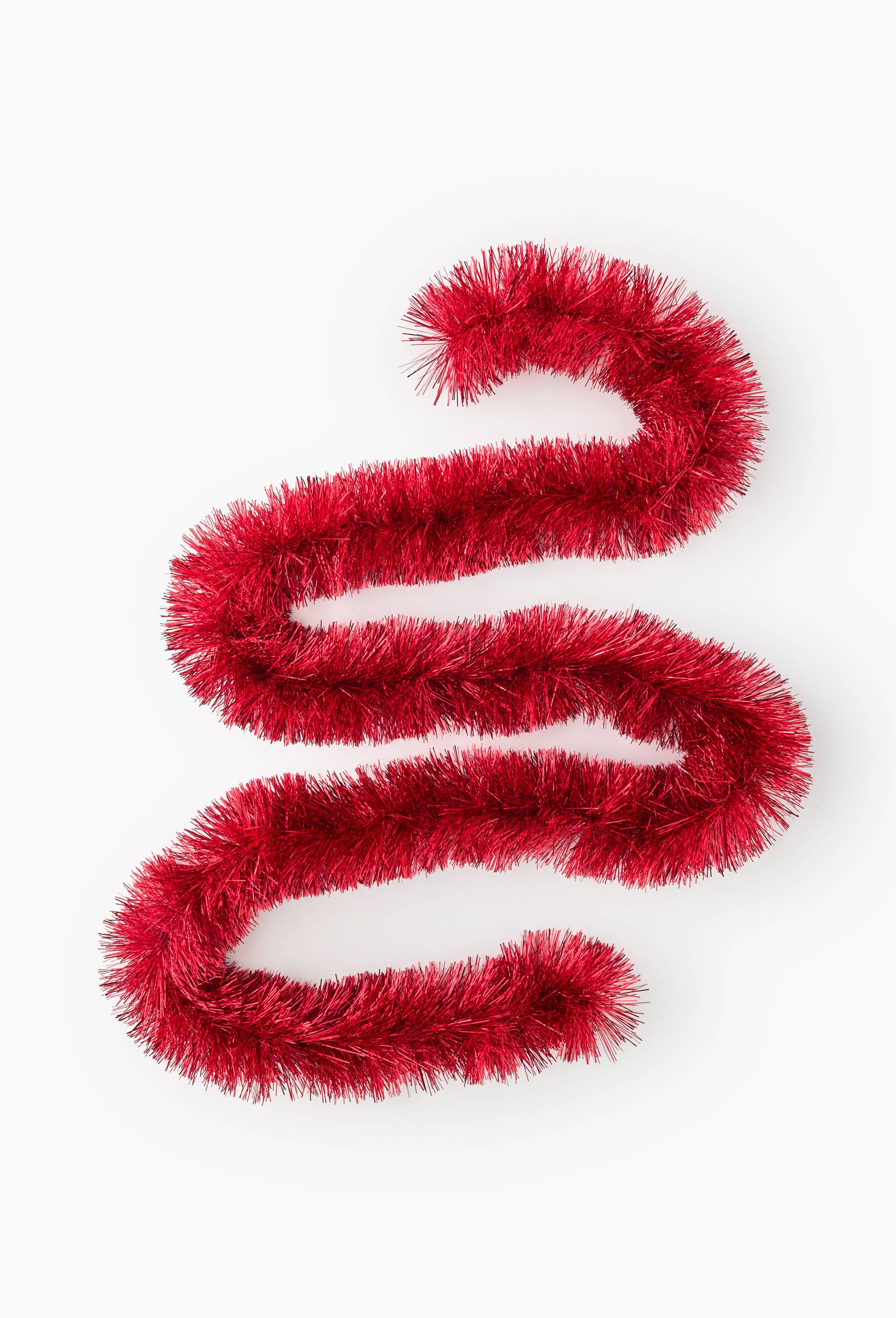 Guirlande de No&euml;l, 2,5M, Rouge, large image number 1