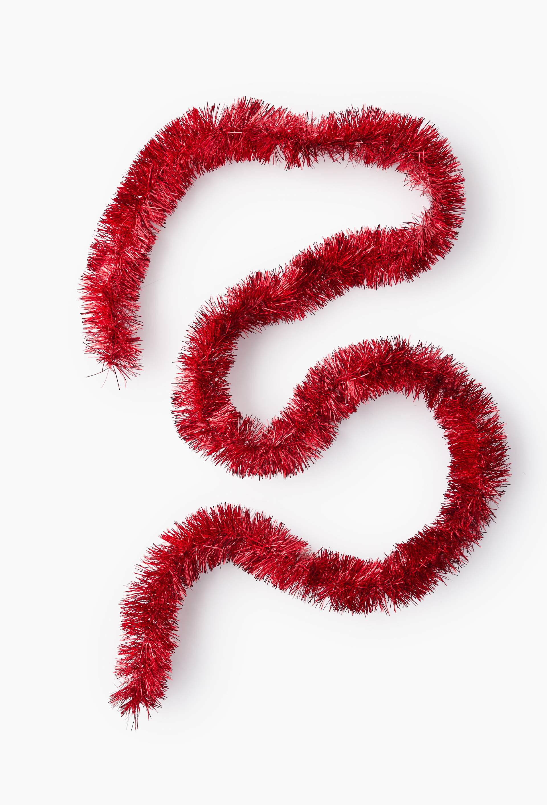 Guirlande de Noël, 2M et 7CM, Rouge, large image number 0.0