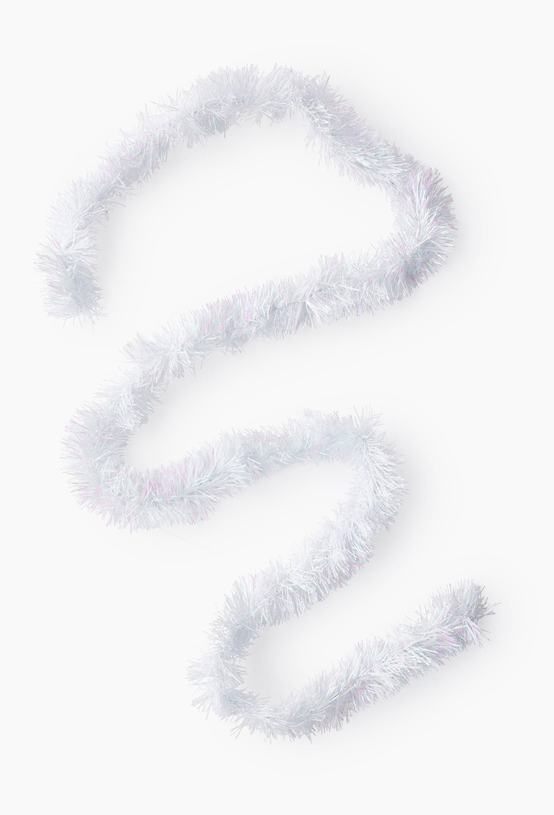 Guirlande de Noël, 2M et 7CM, Blanc, large image number 0