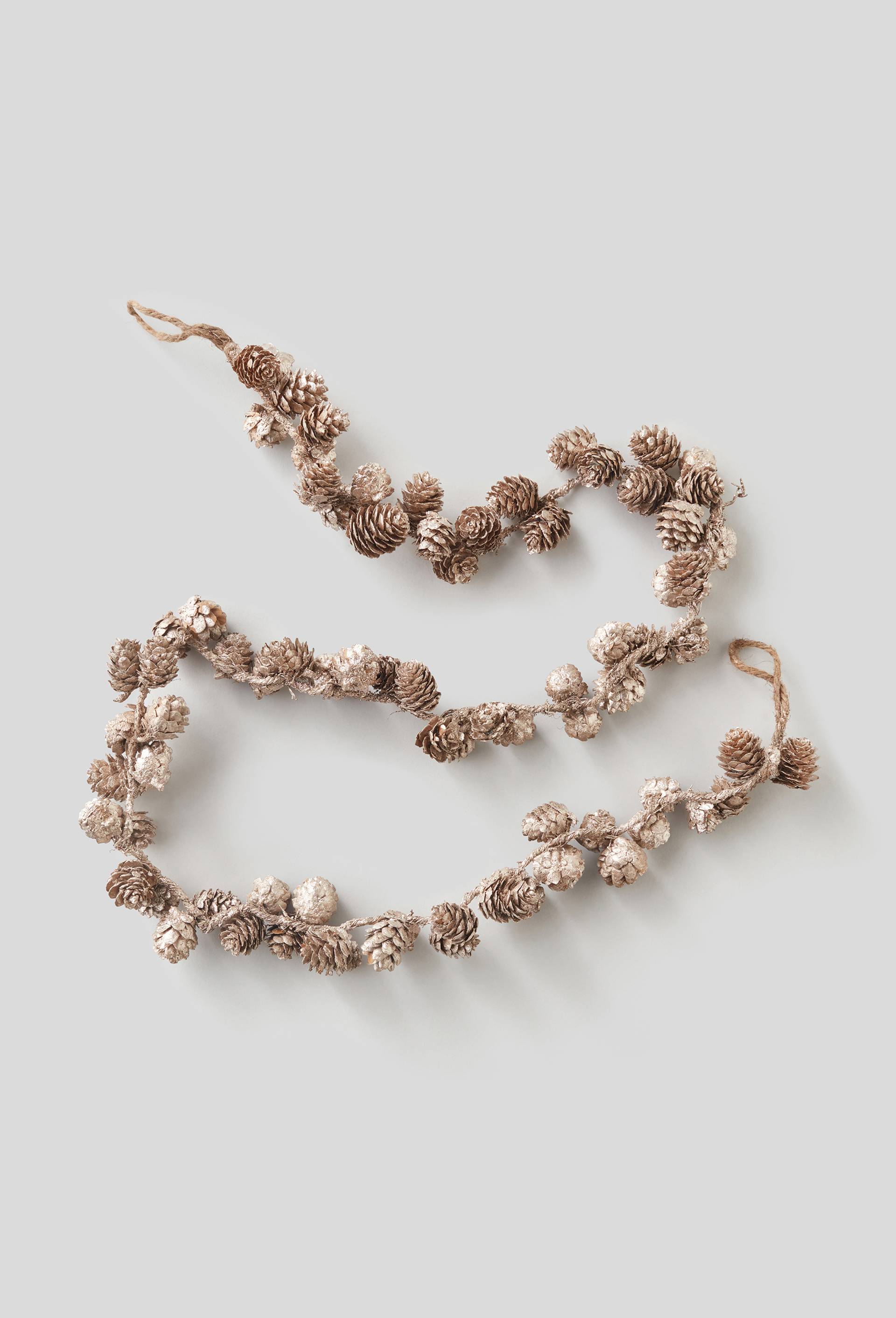 Guirlande de pomme de pin, Beige clair, large image number 0.0