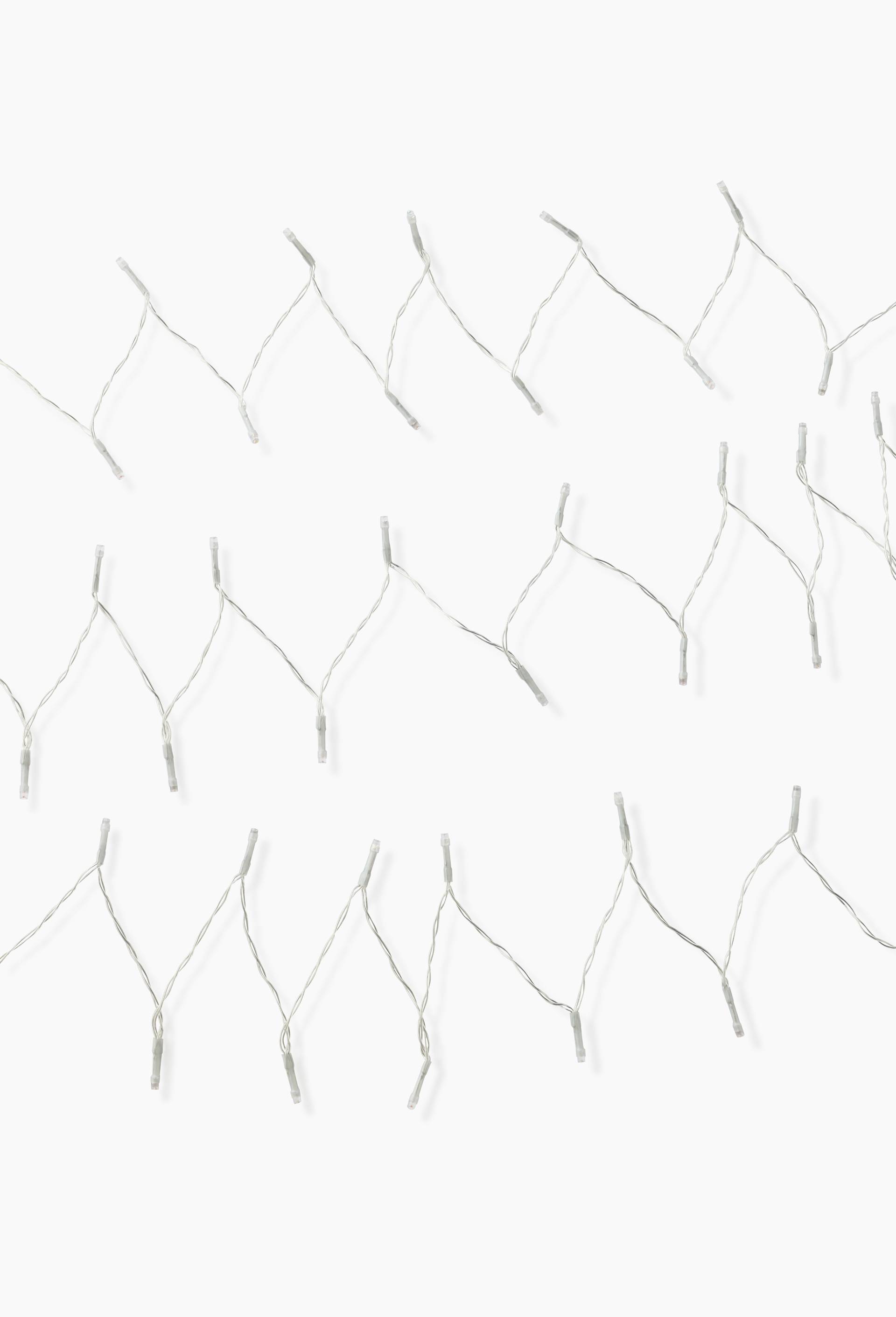 Guirlande, 790cm, 80 lampes LED, Blanc, large image number 0