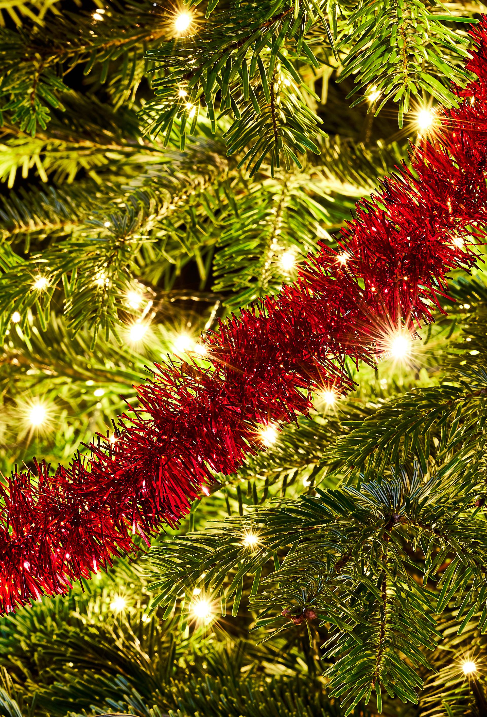 Guirlande de Noël, 2M, Rouge, large image number 1