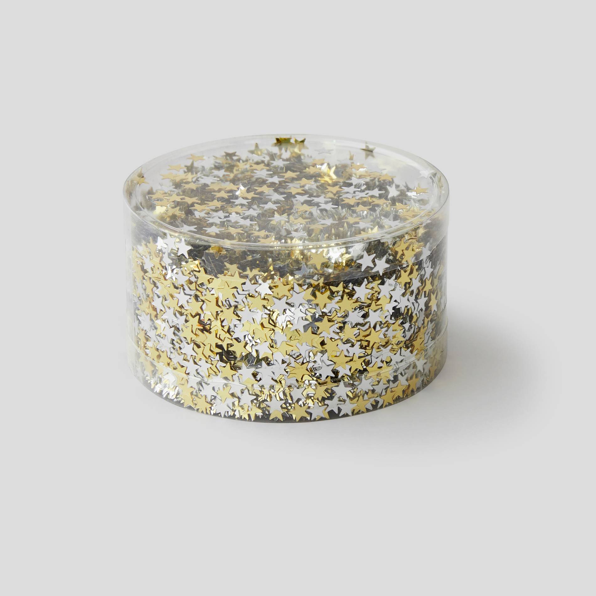 Confettis mini &eacute;toiles, Blanc, large image number 0