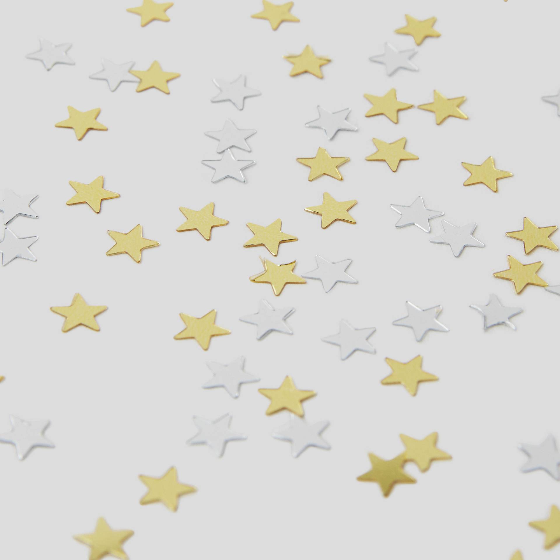 Confettis mini &eacute;toiles, Blanc, large image number 1