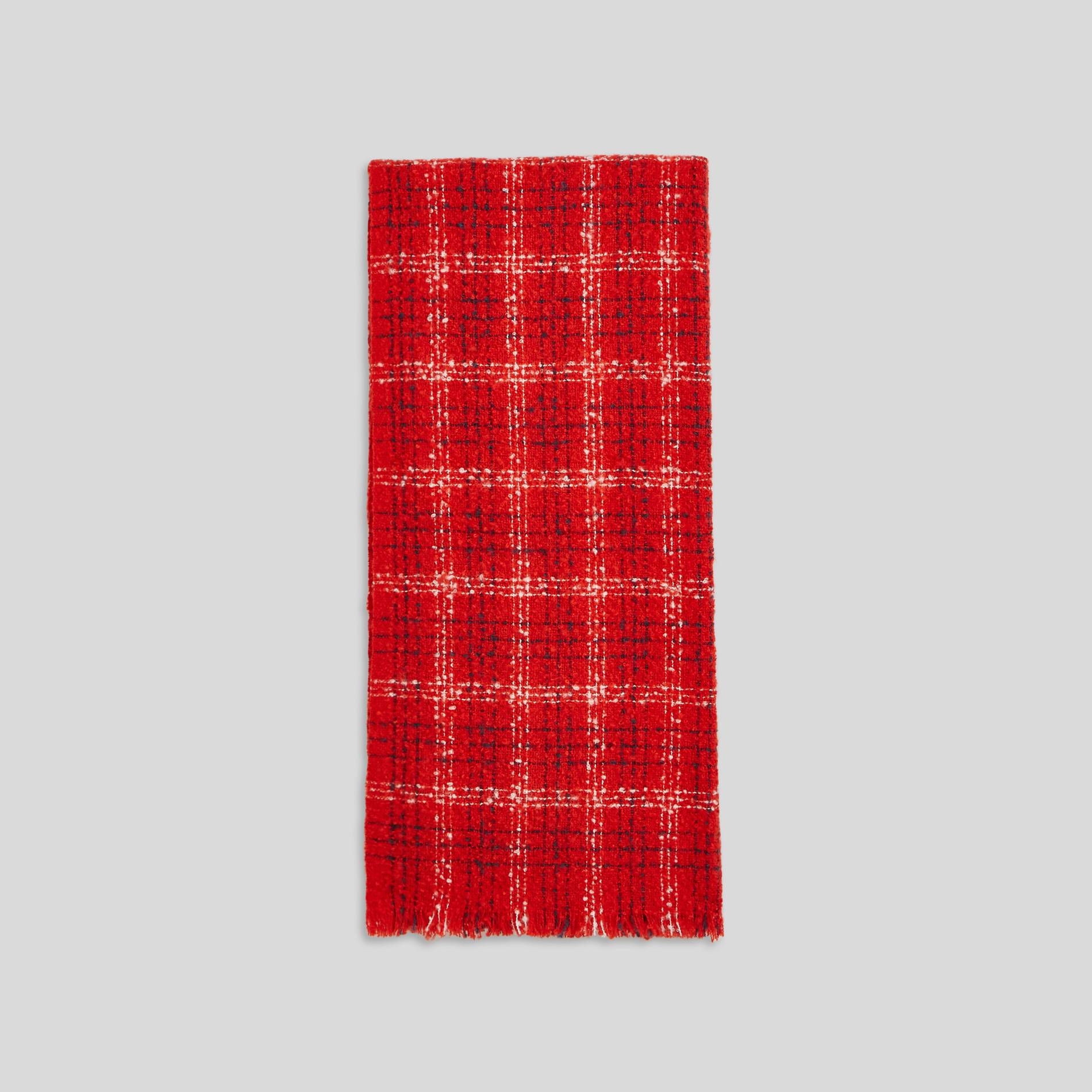 Echarpe tweed, Rouge, large image number 1