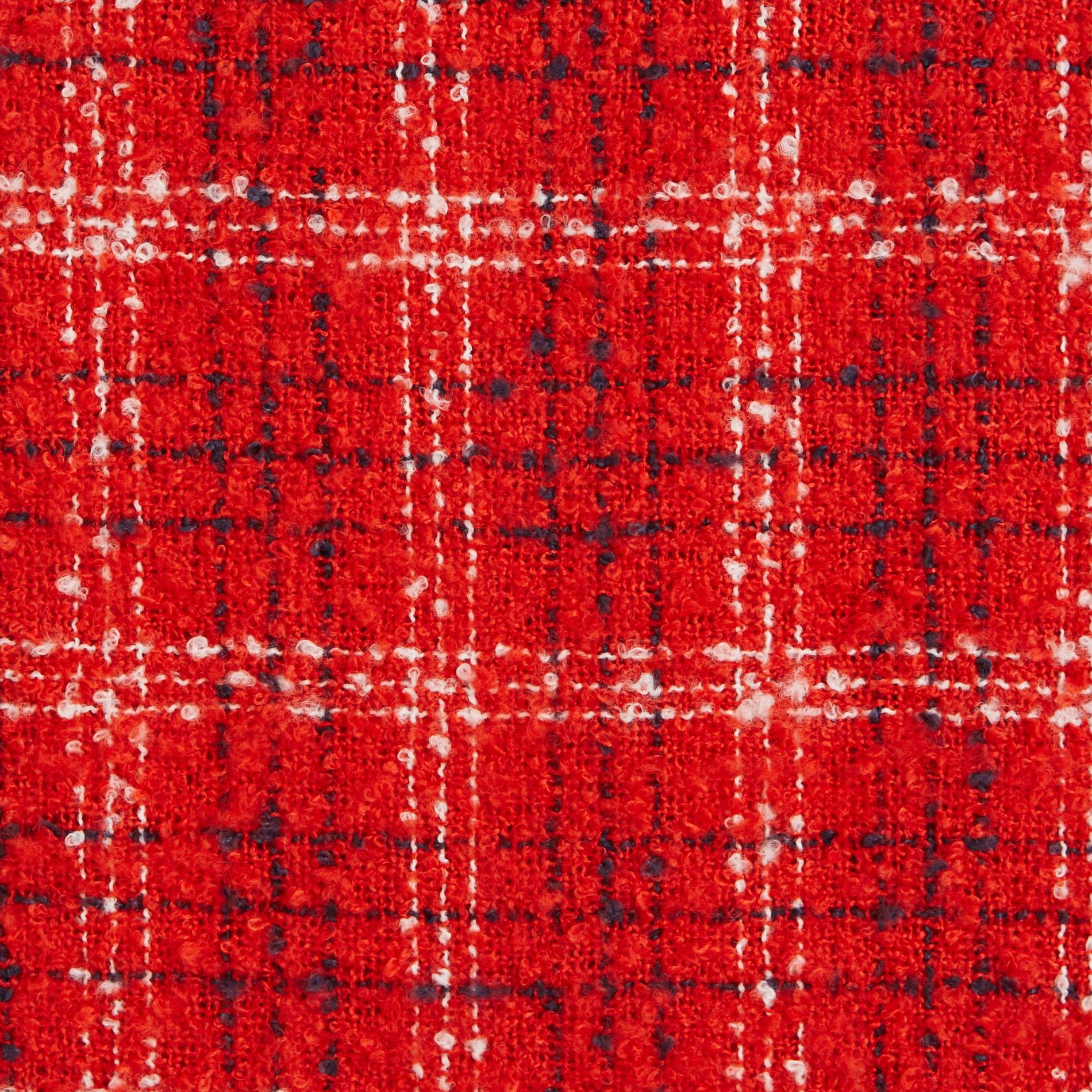 Echarpe tweed, Rouge, large image number 2