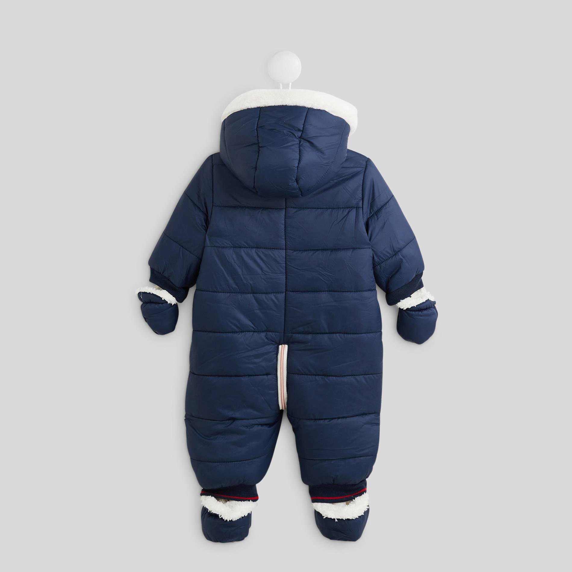Combinaison pilote zipp&eacute;e, Bleu marine, large image number 1