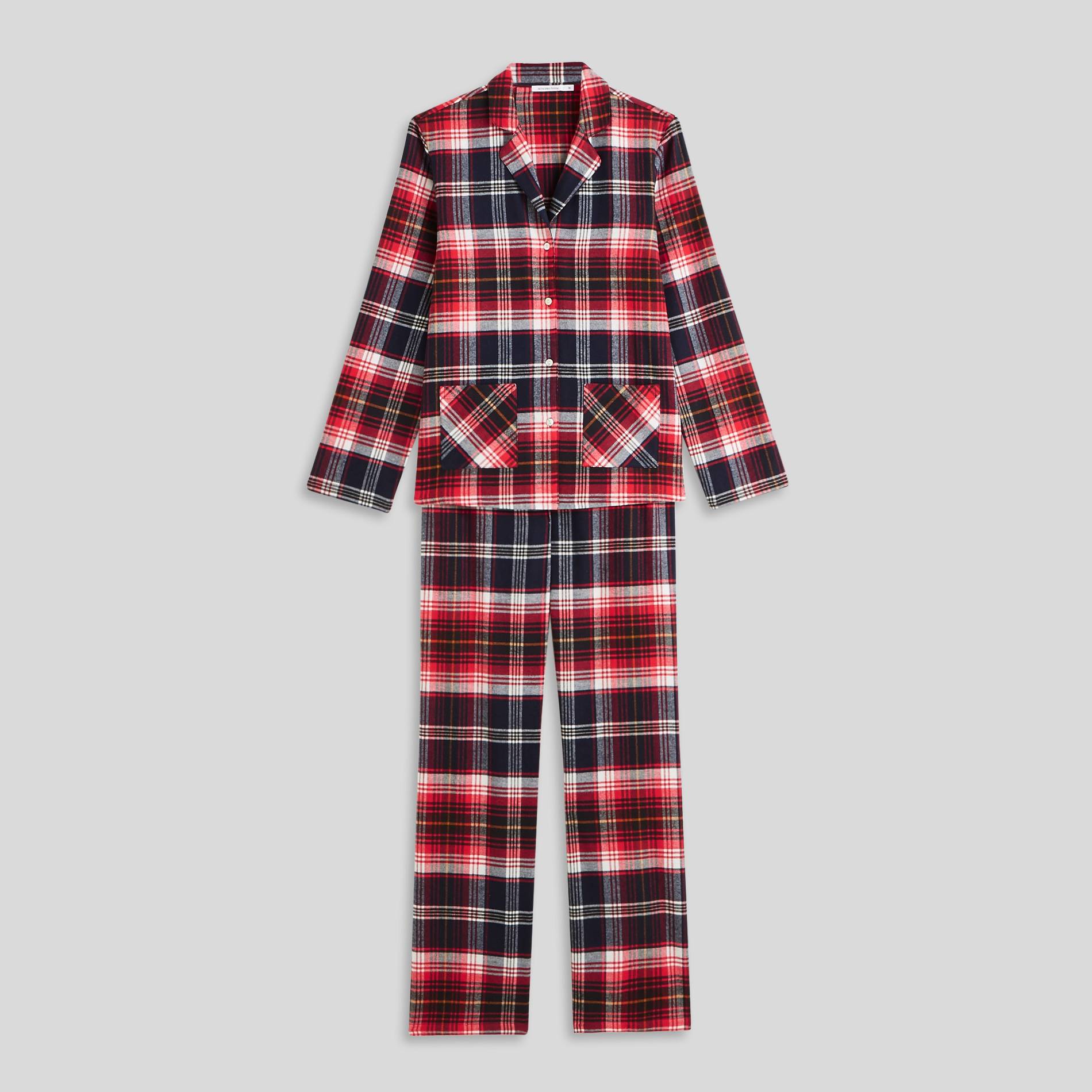 Pyjama à carreaux, Bleu marine, large image number 2.0