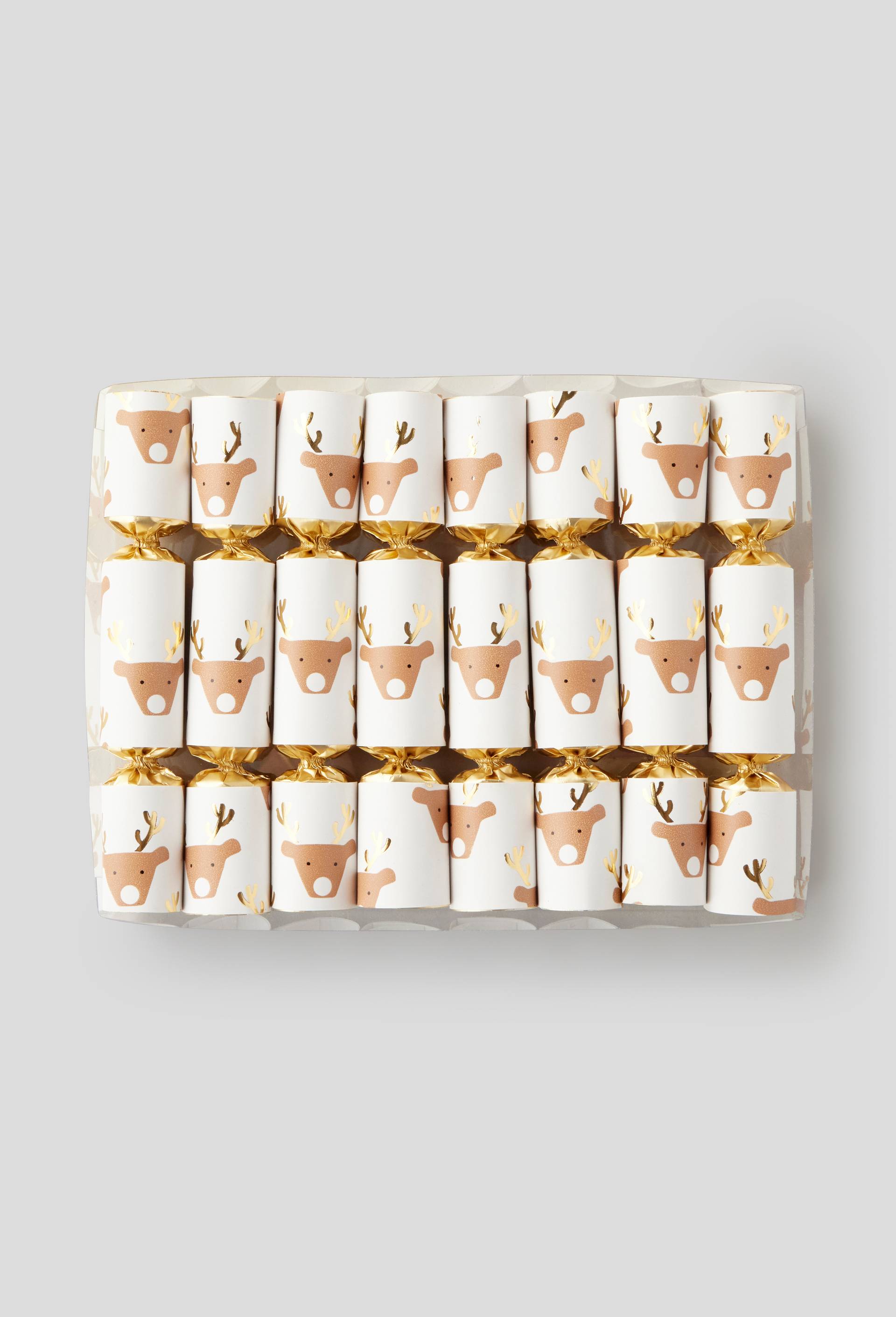 Lot de 8 petits crackers, Beige clair, large image number 0