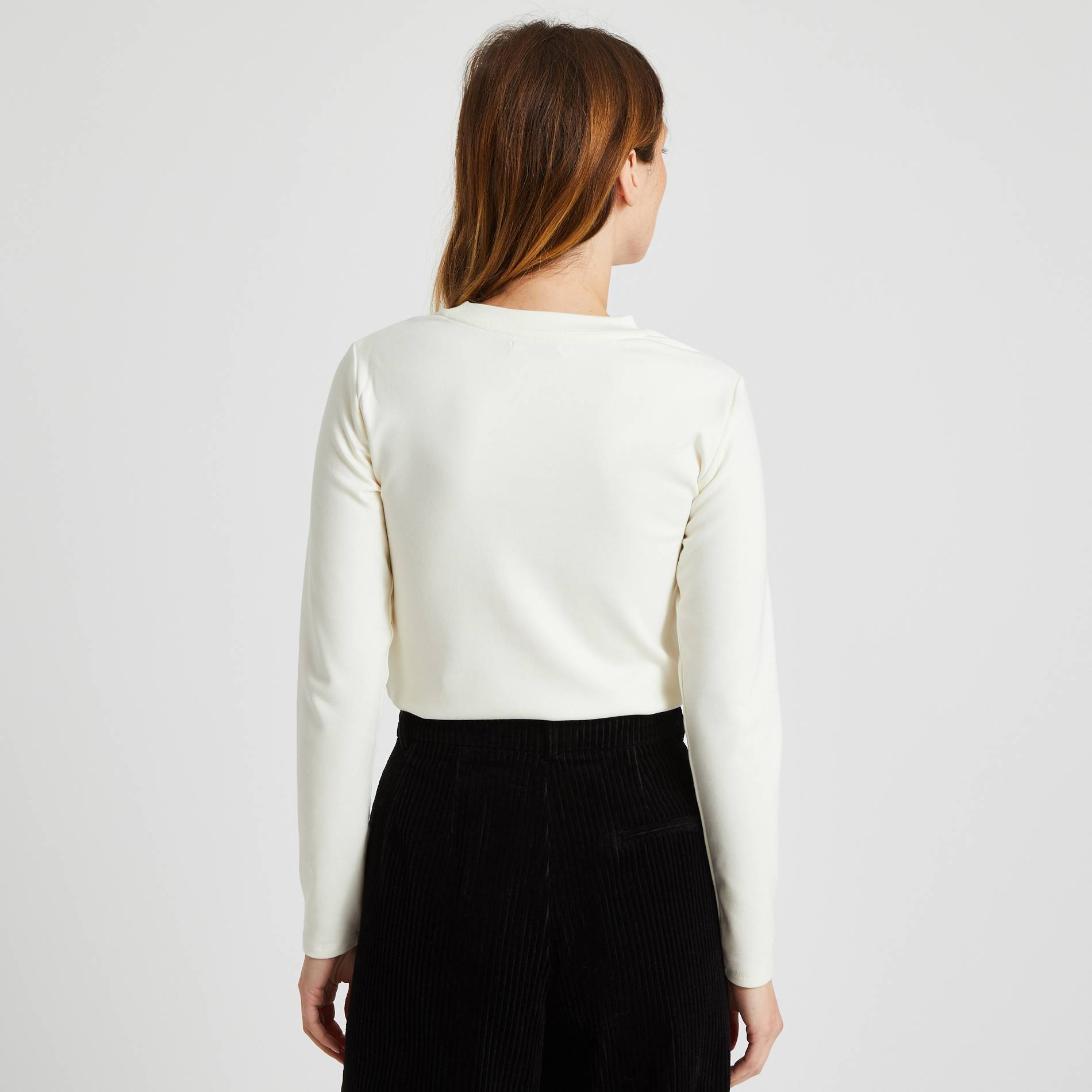 Sous-pull en jersey, Ecru, large image number 1.0