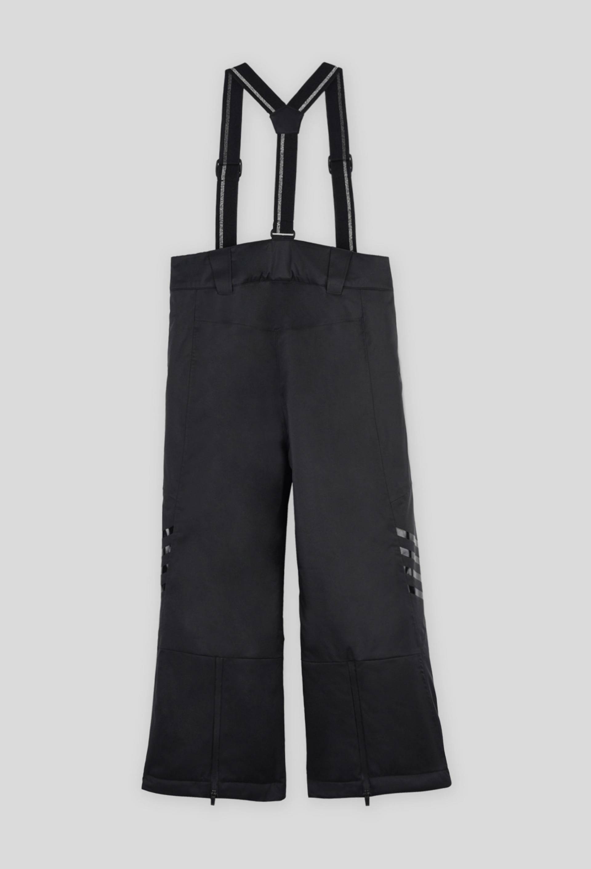 Pantalon à bretelles amovibles, Noir, large image number 1