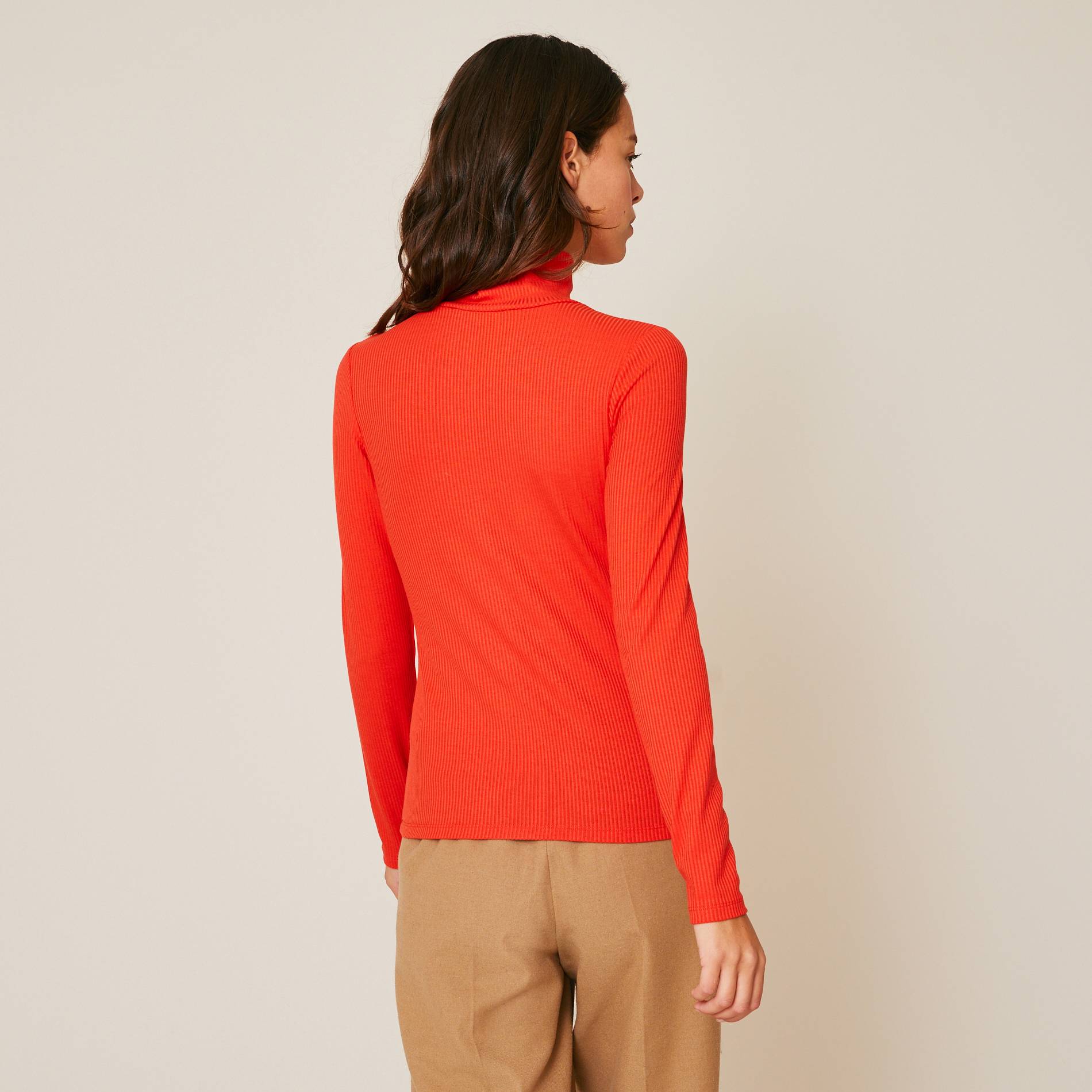 T-shirt en coton, Orange, large image number 1